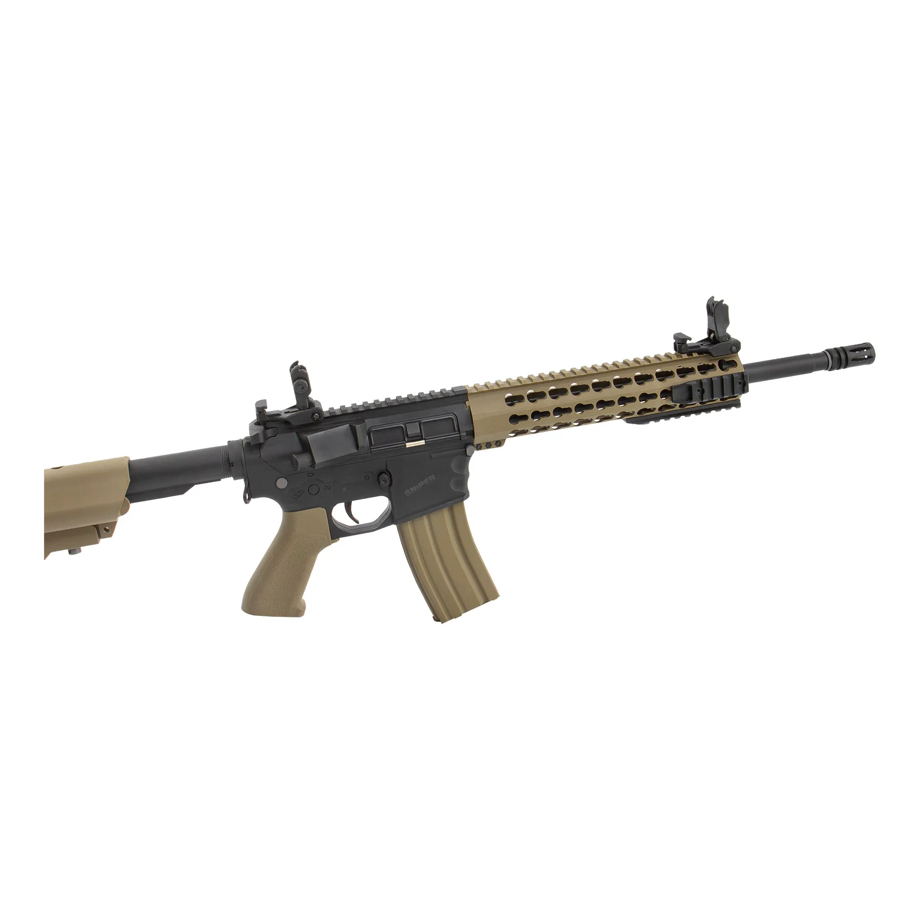 M4 EVO Keymod ETU+Mosfet (S)AEG, Tan