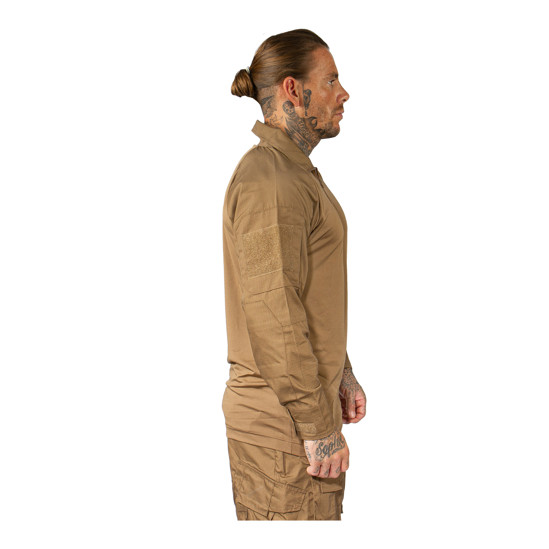 Tactical Combat Shirt, Wolf Brown S