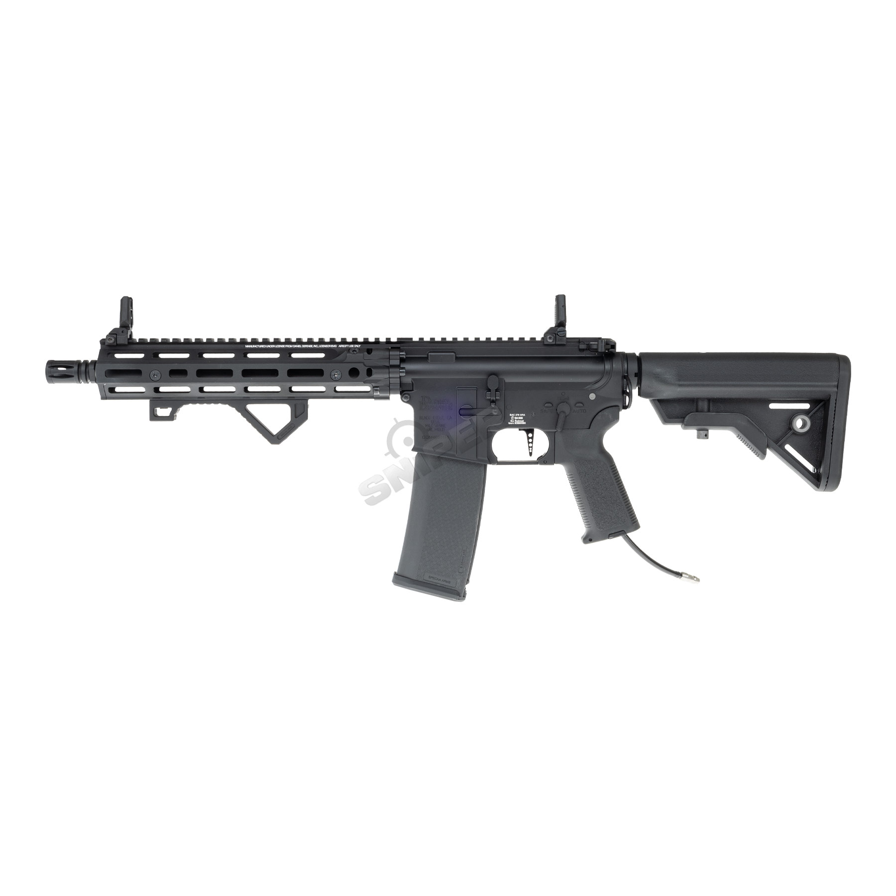 SAC x Wolverine SA-E27 10,5" RIS III HPA, Black