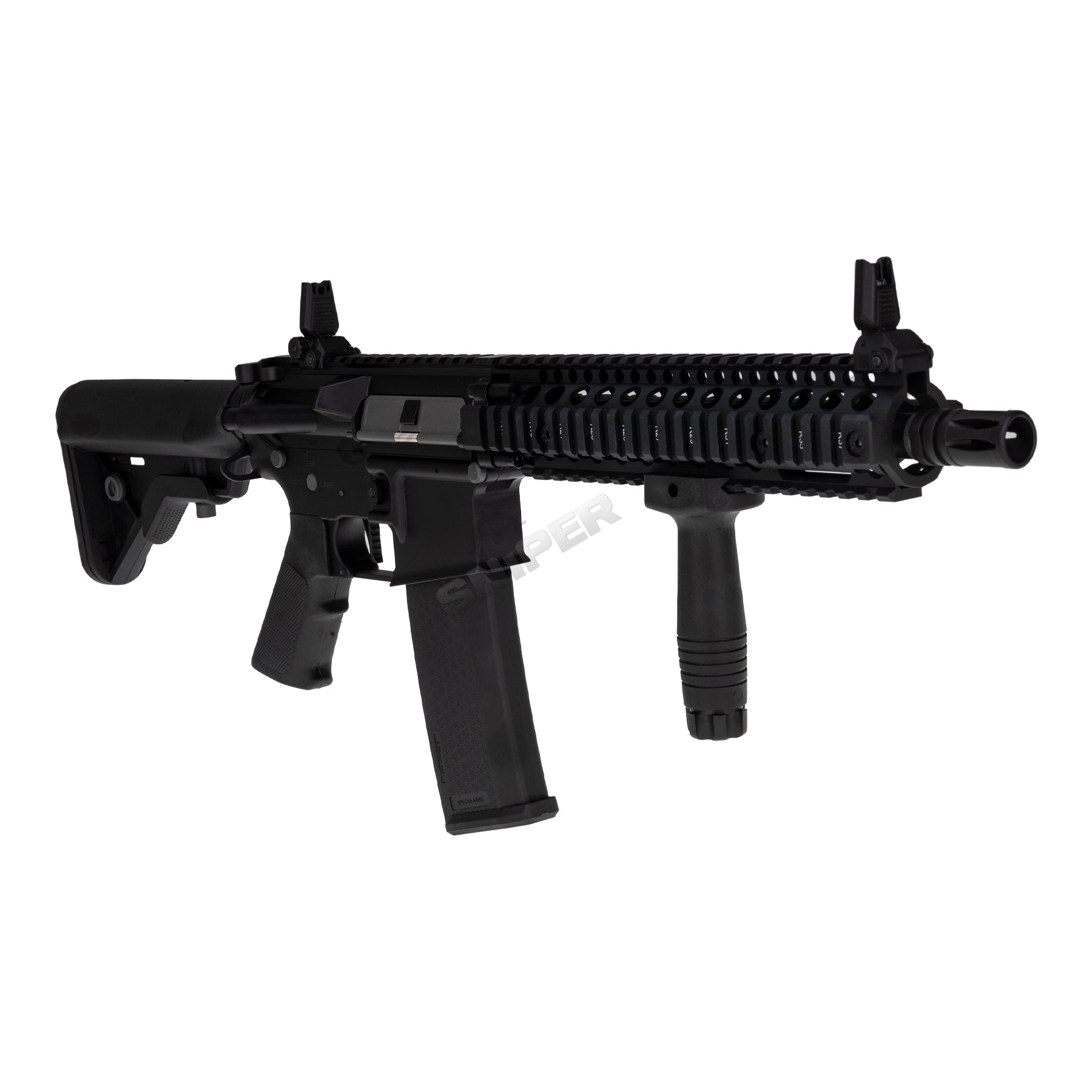 SA-E19 Edge Daniel Defense MK18 w/ HAL ETU (S)AEG, Black