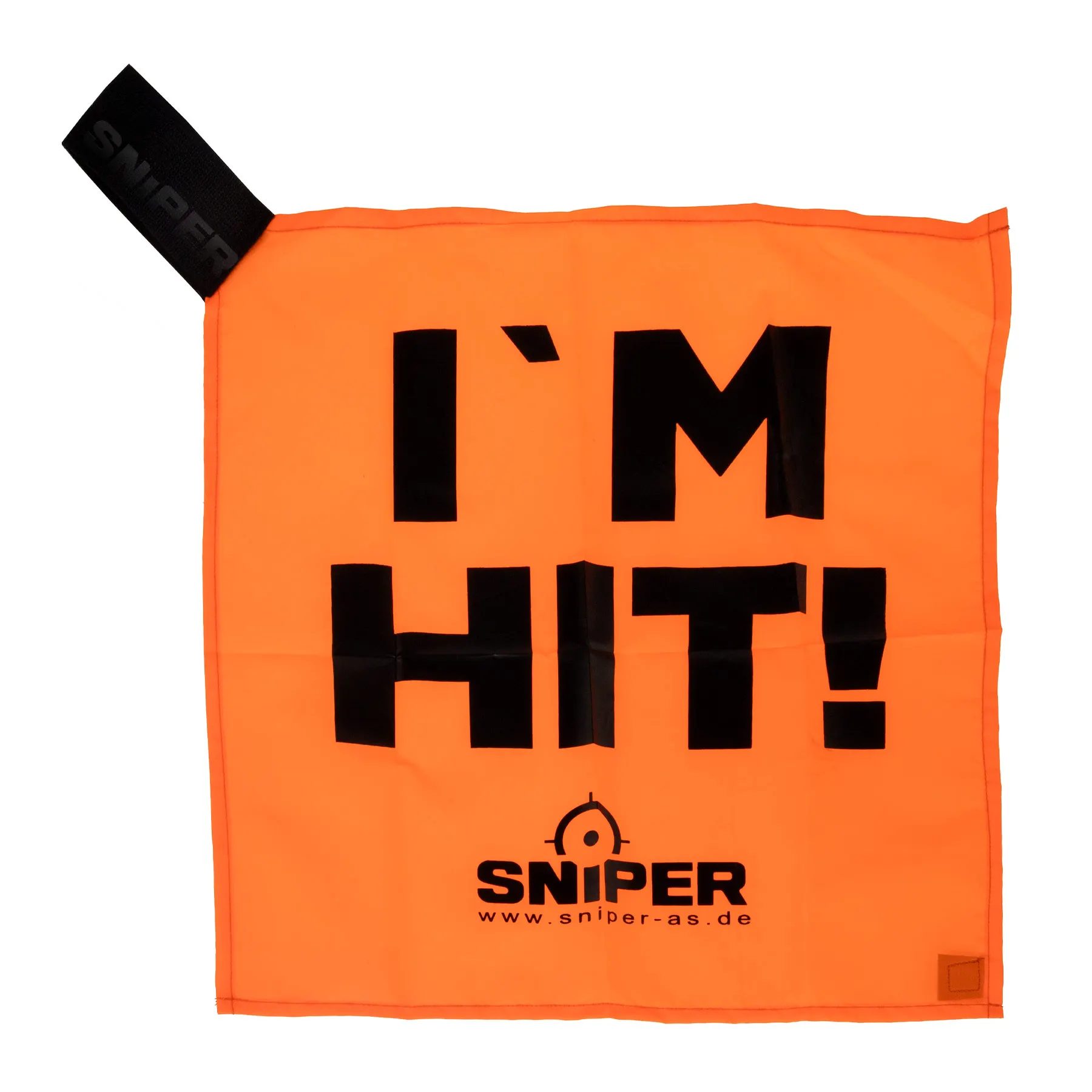 Sniper Dead Rag Hit Markierer Airsoft "I´m HIT" Sniper Dead Rag Hit Markierer Airsoft "I´m HIT"