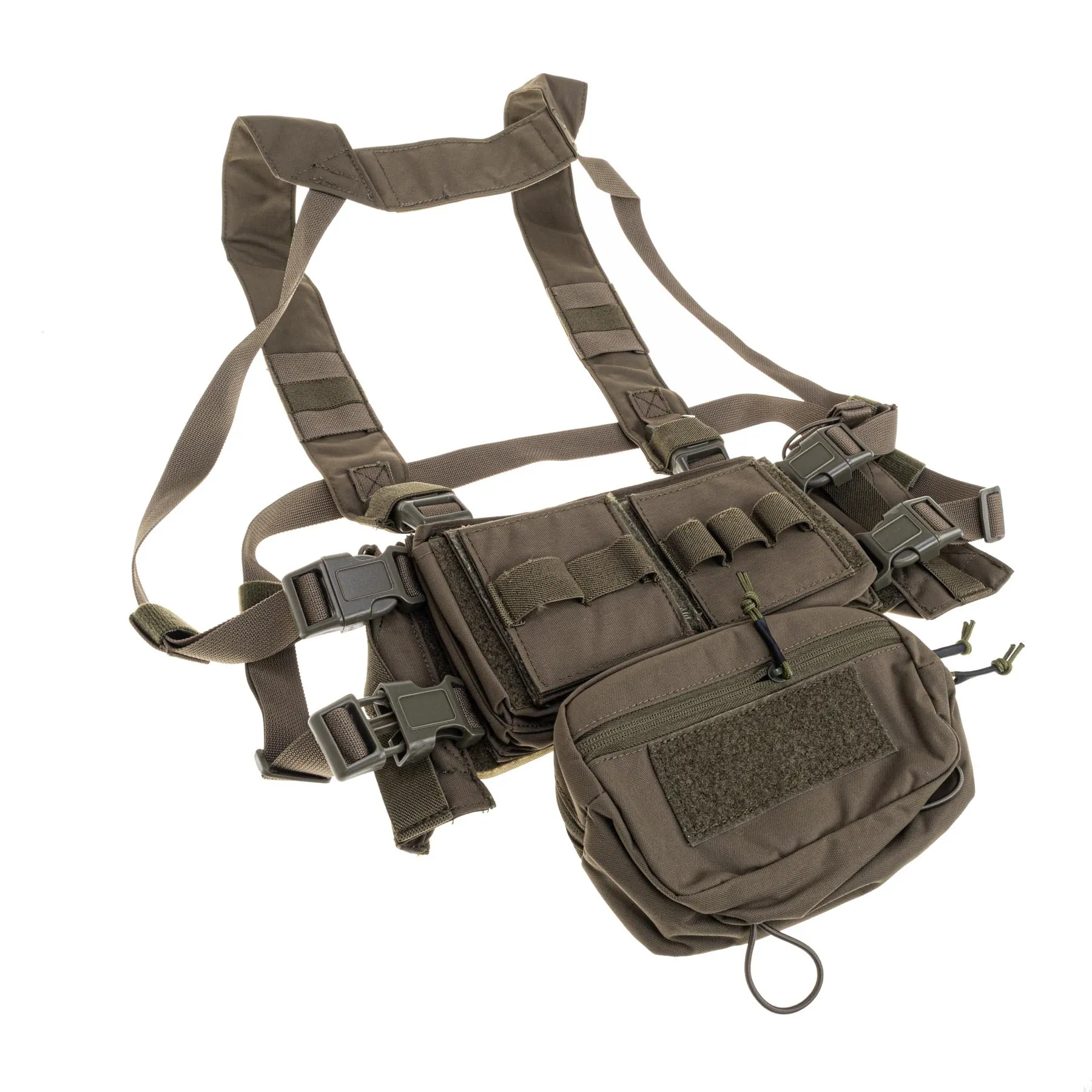 Conquer Mini Chest Rig, Ranger Green Conquer Mini Chest Rig, Ranger Green