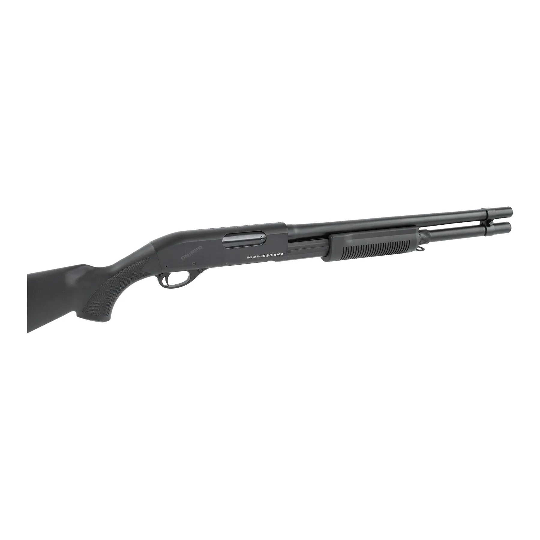 M870 Sheriff Tri-Shot Spring Shotgun, Black