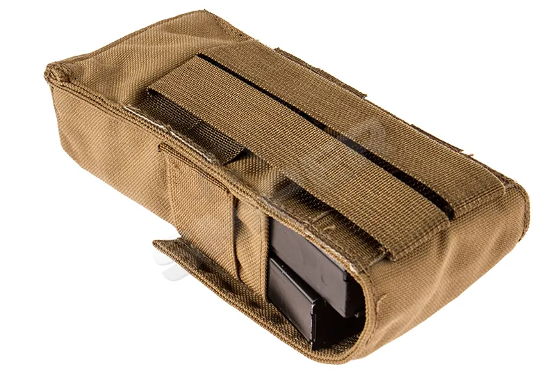 Double Stack M4 Pouch, Coyote Brown Double Stack M4 Pouch, Coyote Brown