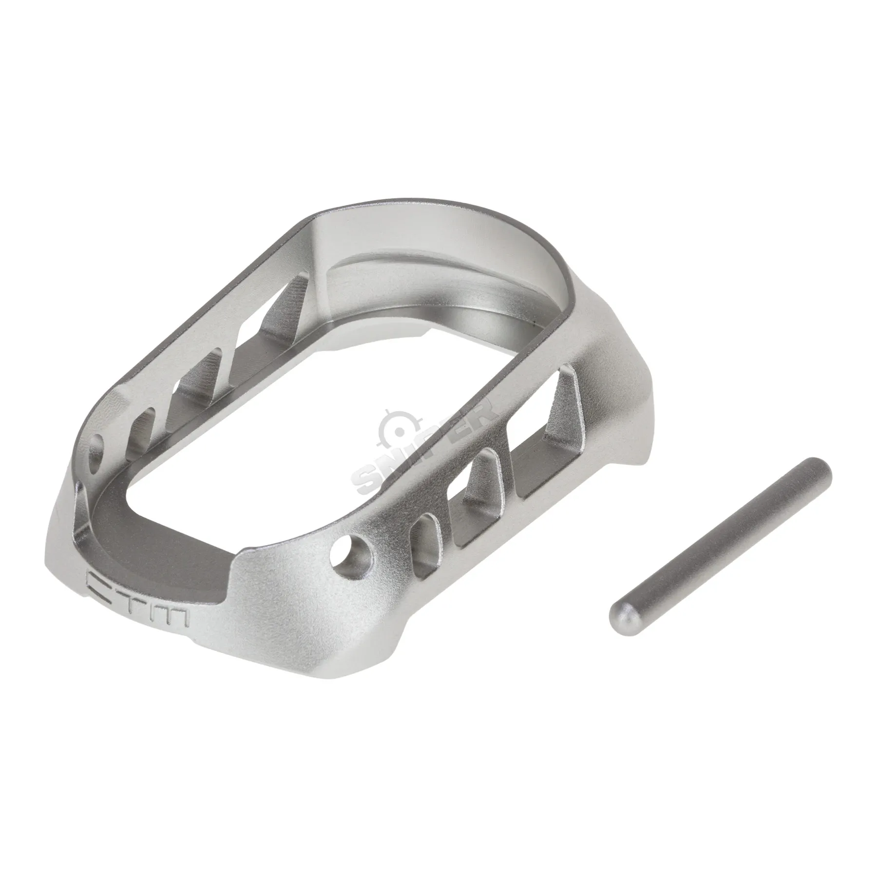CTM CNC Magwell für TM Hi-Capa Pistolen, Silver