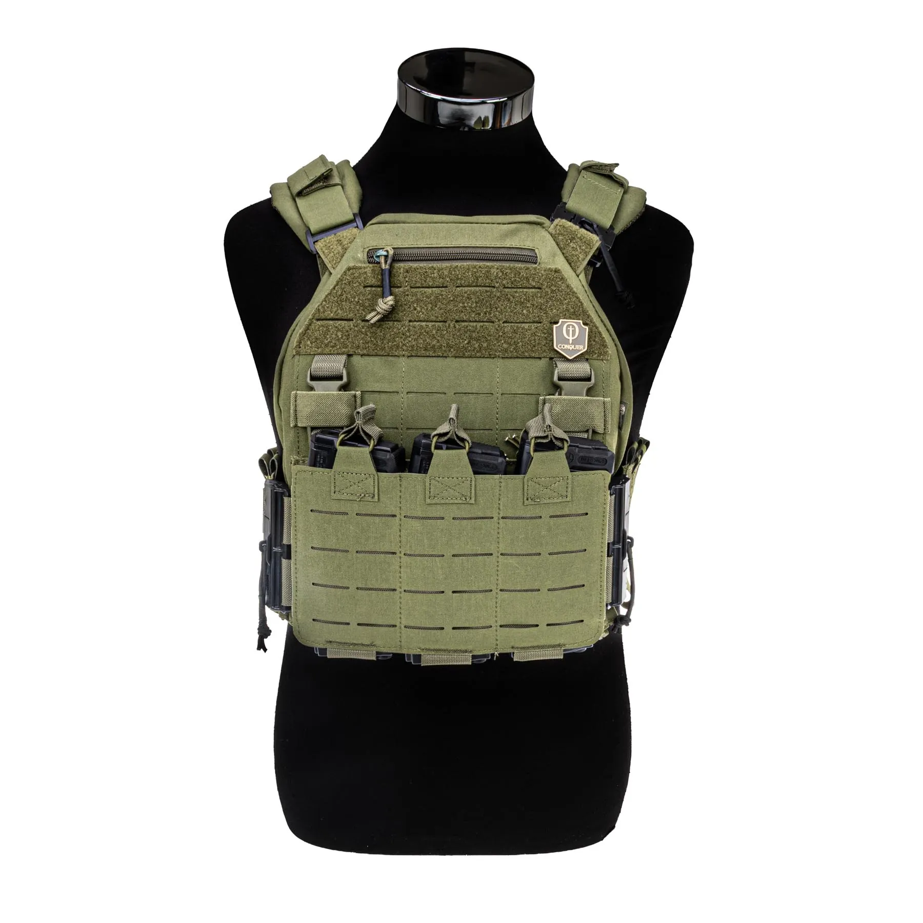 Conquer MQR Vest Plattenträger, OD Conquer MQR Vest Plattenträger, OD