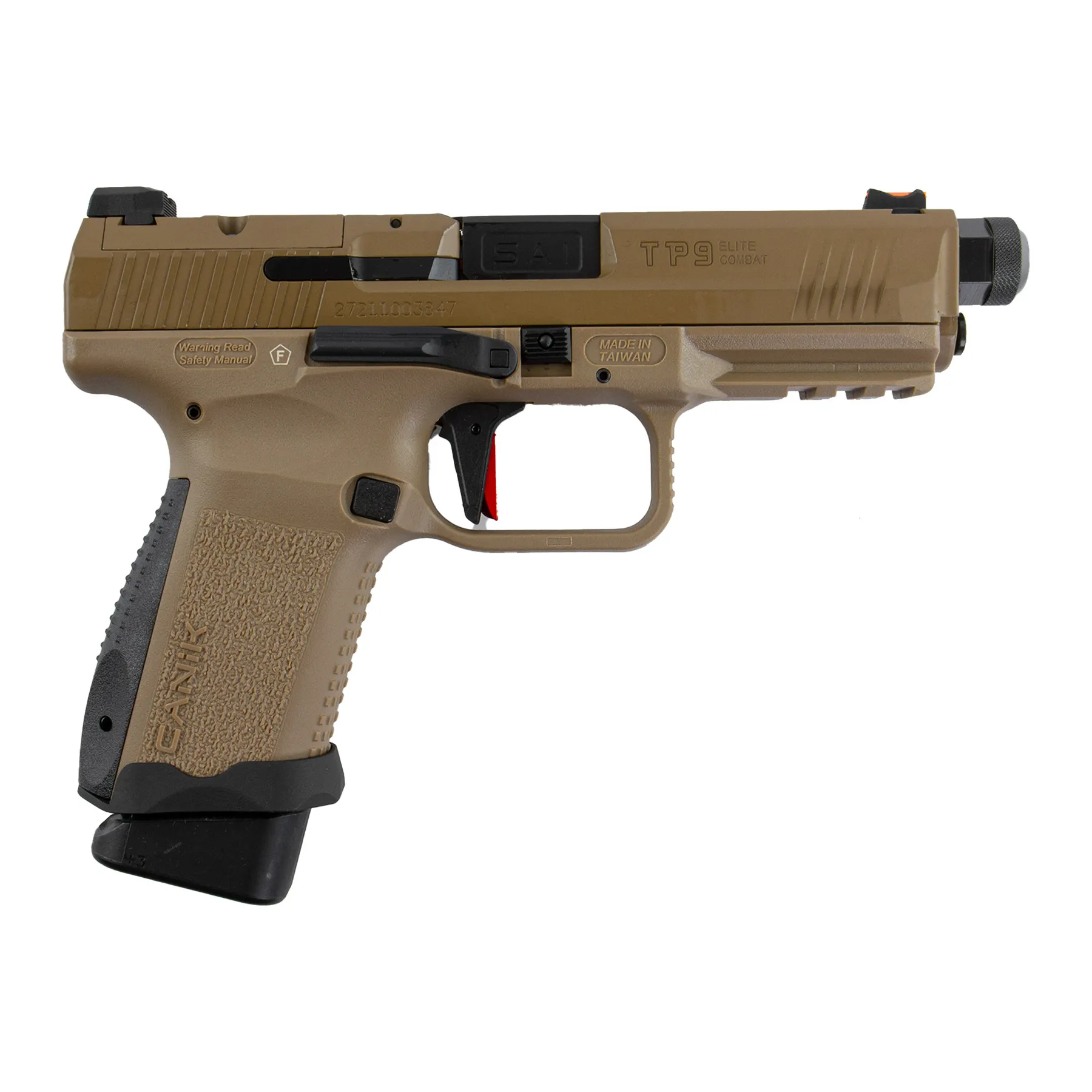 CANiK TP9 Elite Combat GBB, FDE