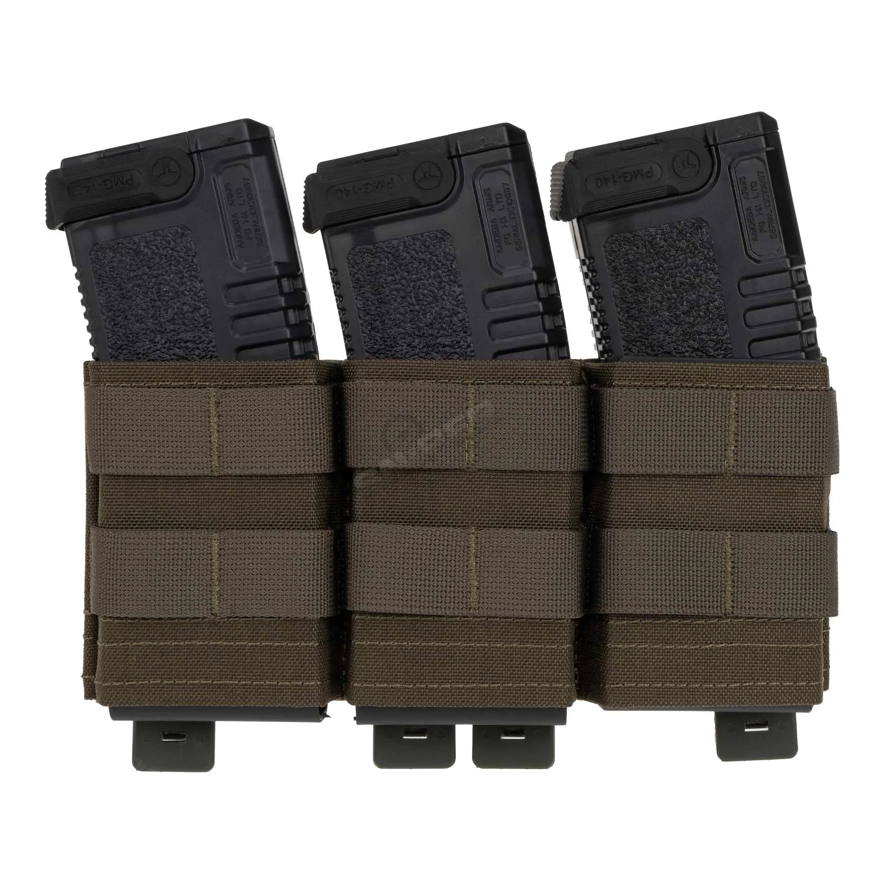 Reapo Triple Open Mag Pouch, Ranger Green