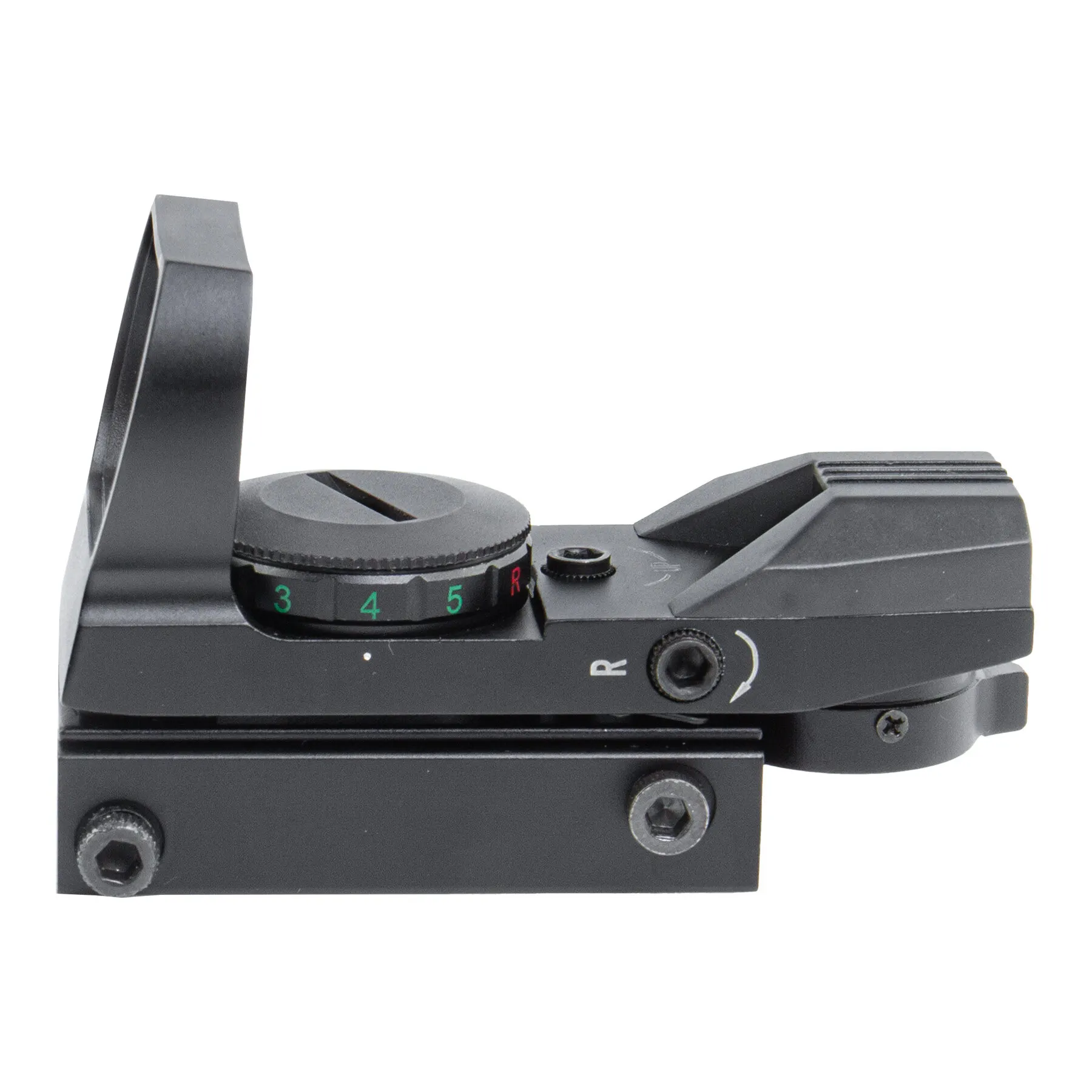 Multi-Reticle Reflex Red Dot Visier, Black