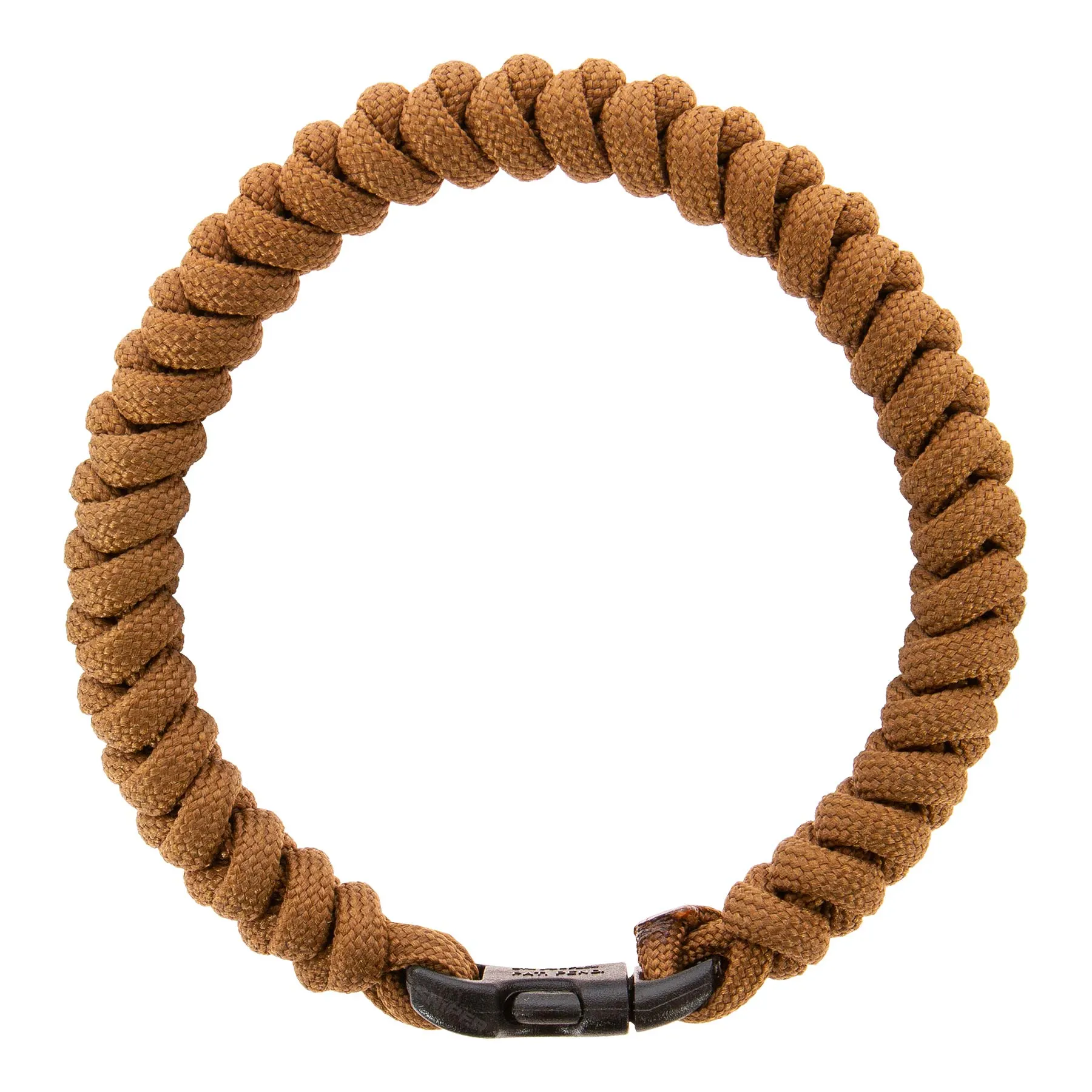 Mil-Spec Paracord Armband, Coyote Brown Mil-Spec Paracord Armband, Coyote Brown