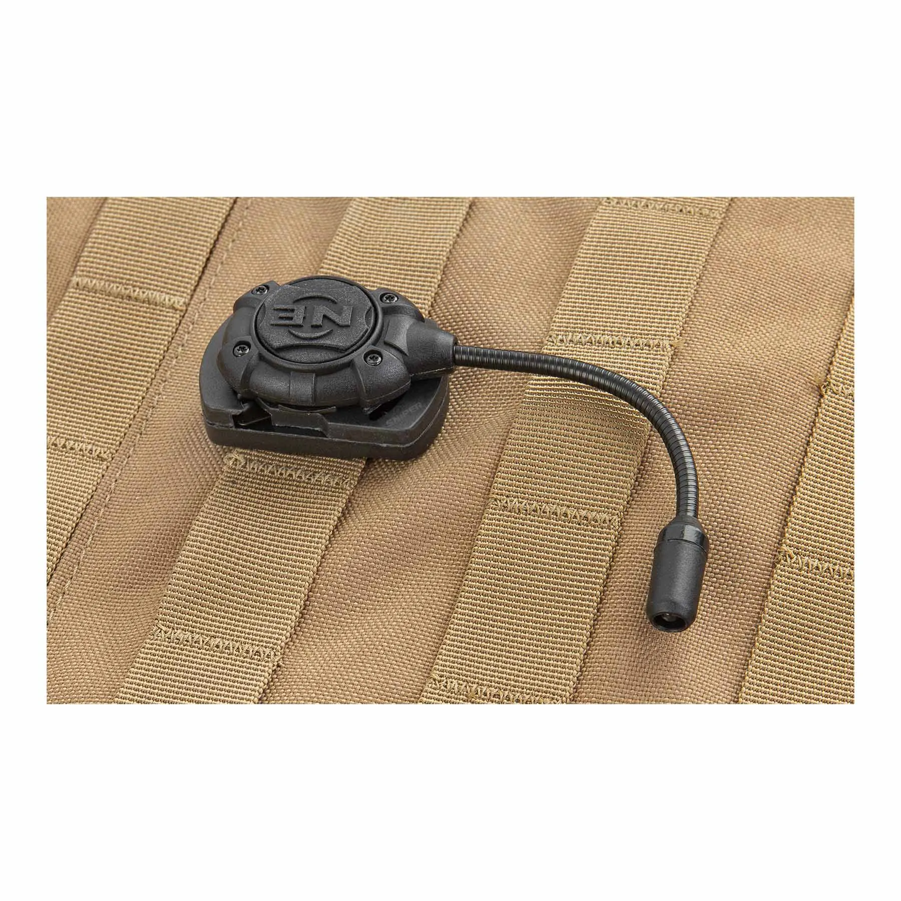 Tactical Helmet & Molle Light White, Black Tactical Helmet & Molle Light White, Black