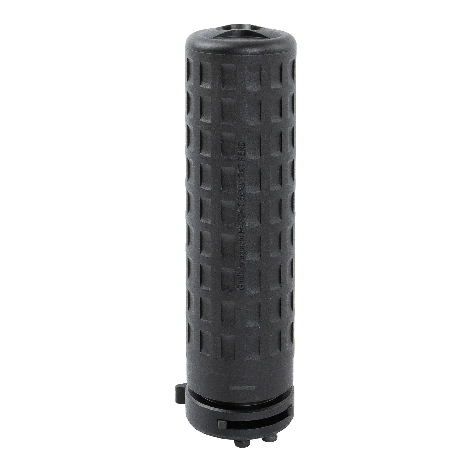 PTS Griffin M4SD-K Mock Suppressor, Black PTS Griffin M4SD-K Mock Suppressor, Black