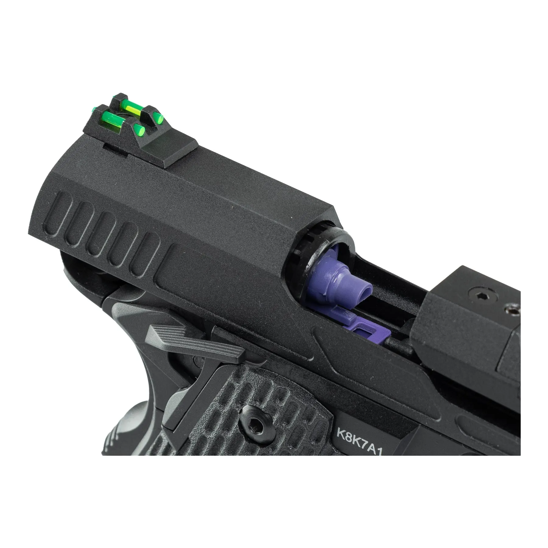 Novritsch SSP5 Gas Blowback Pistol 6", Black