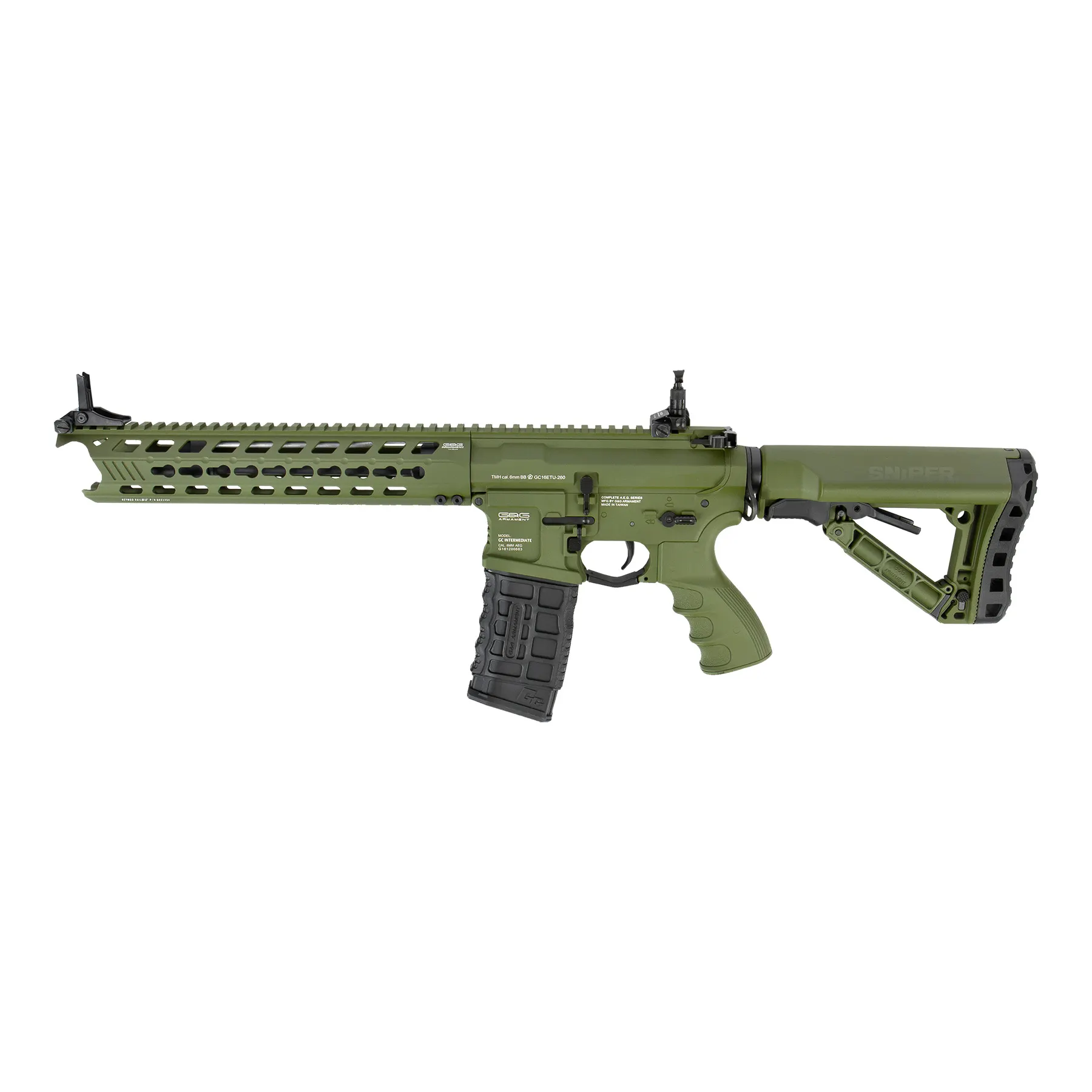 GC16 Predator ETU Green, (S)AEG