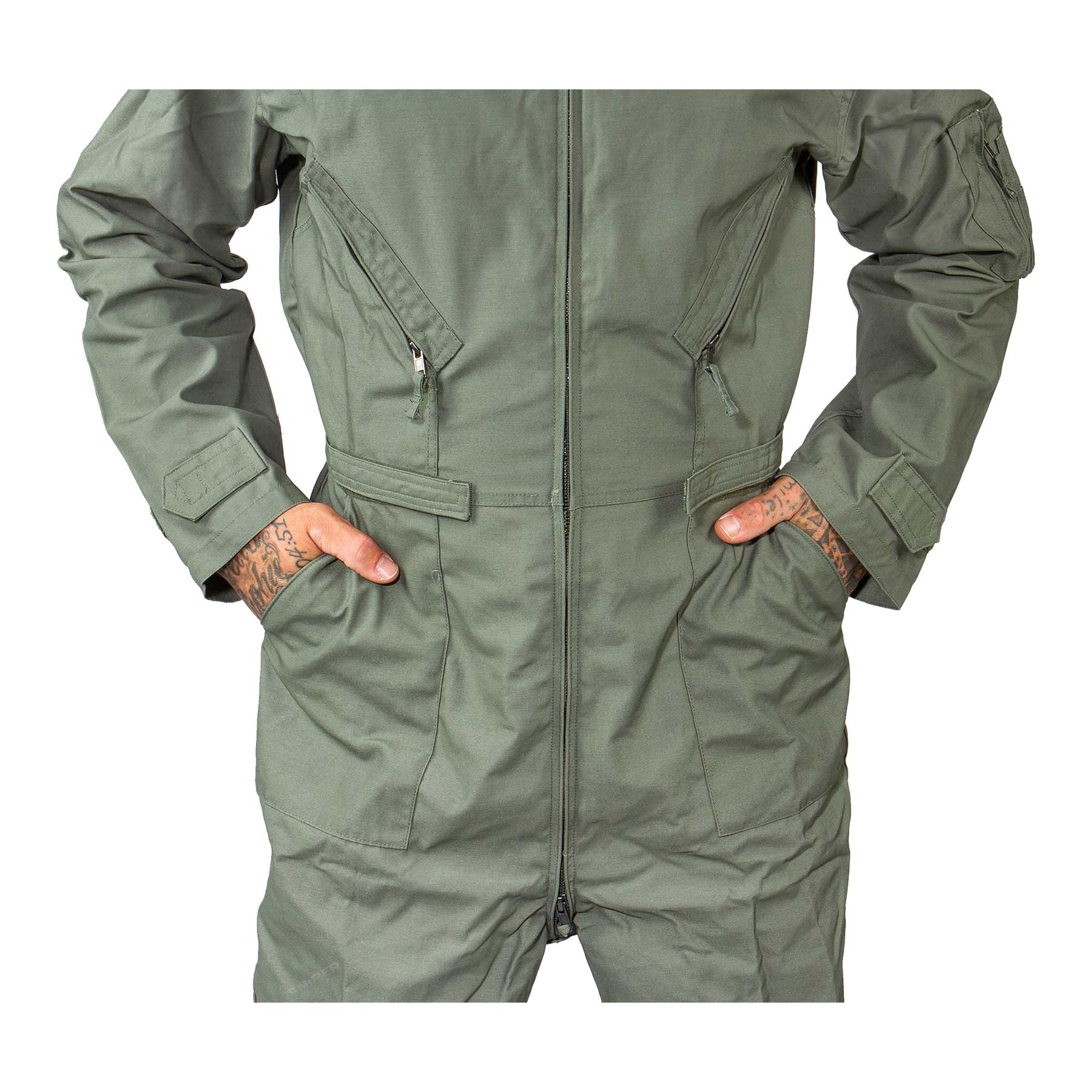 Fostex Garments Flight Suit US Airforce, Green