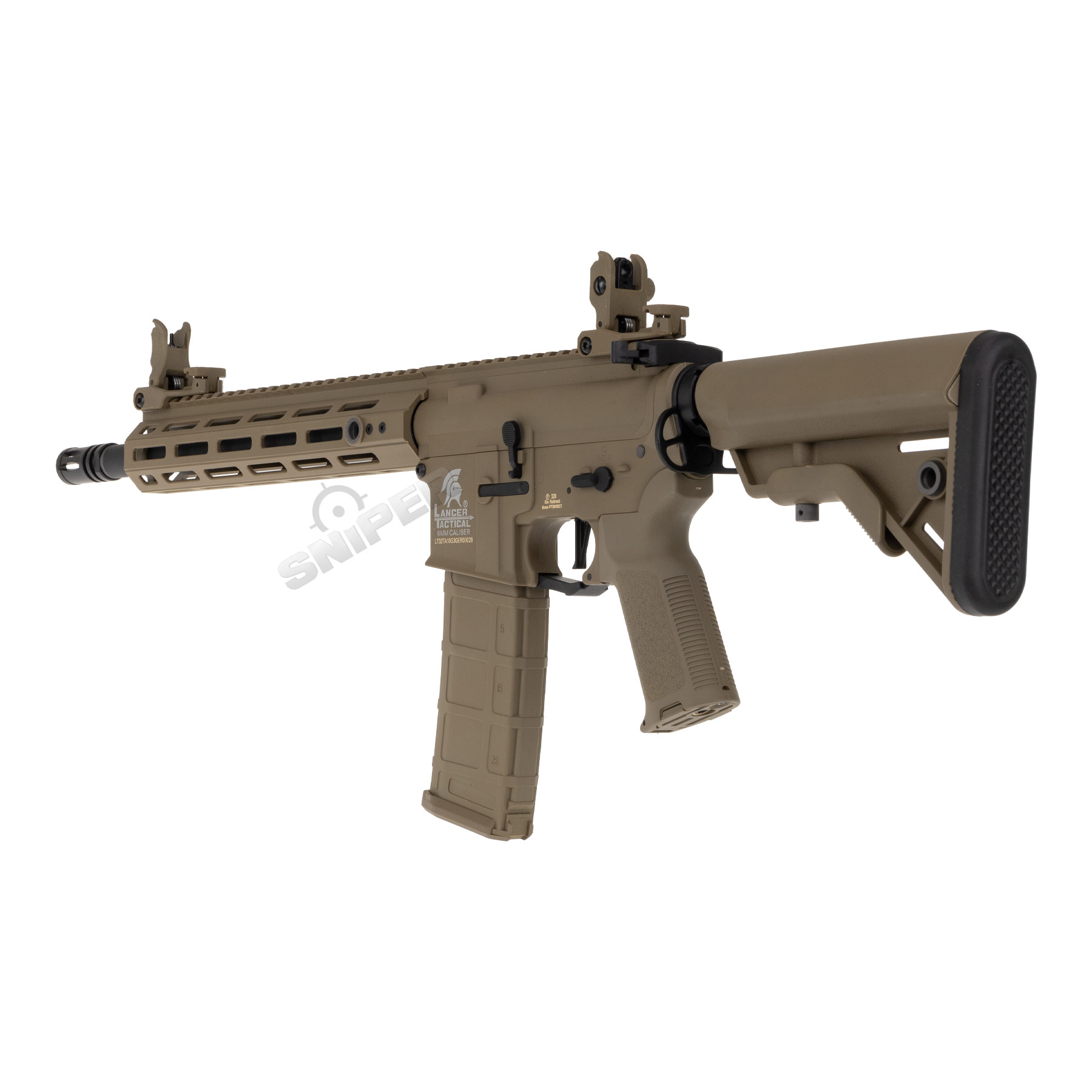Einsteiger Set #2 - Lancer Hellion M-Lock 10" Gen 3 w/ Nebula ETU (S)AEG, Dark Earth