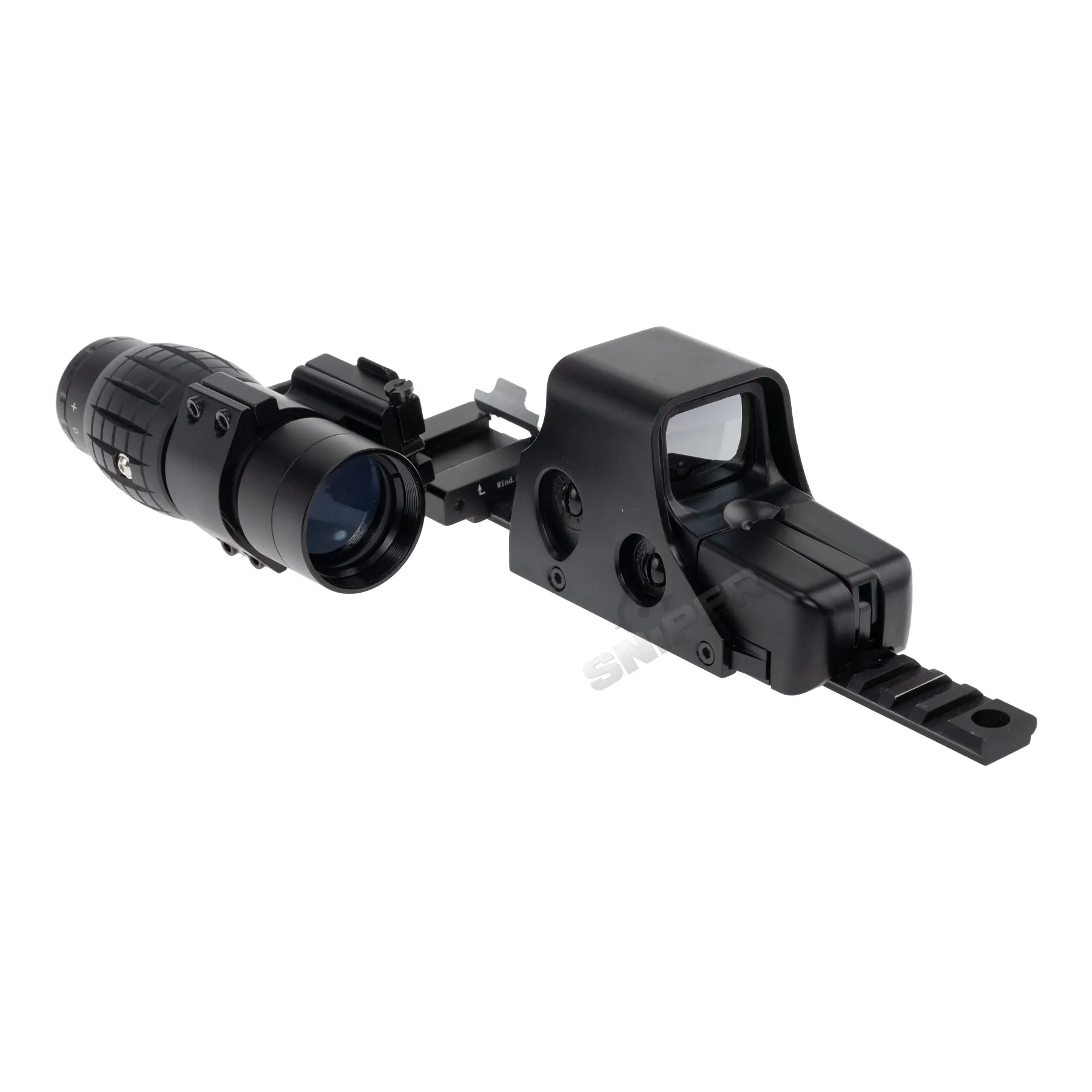 Reapo R551 Holo Red Dot Visier w/ 3x Magnifier, Black Reapo R551 Holo Red Dot Visier w/ 3x Magnifier, Black