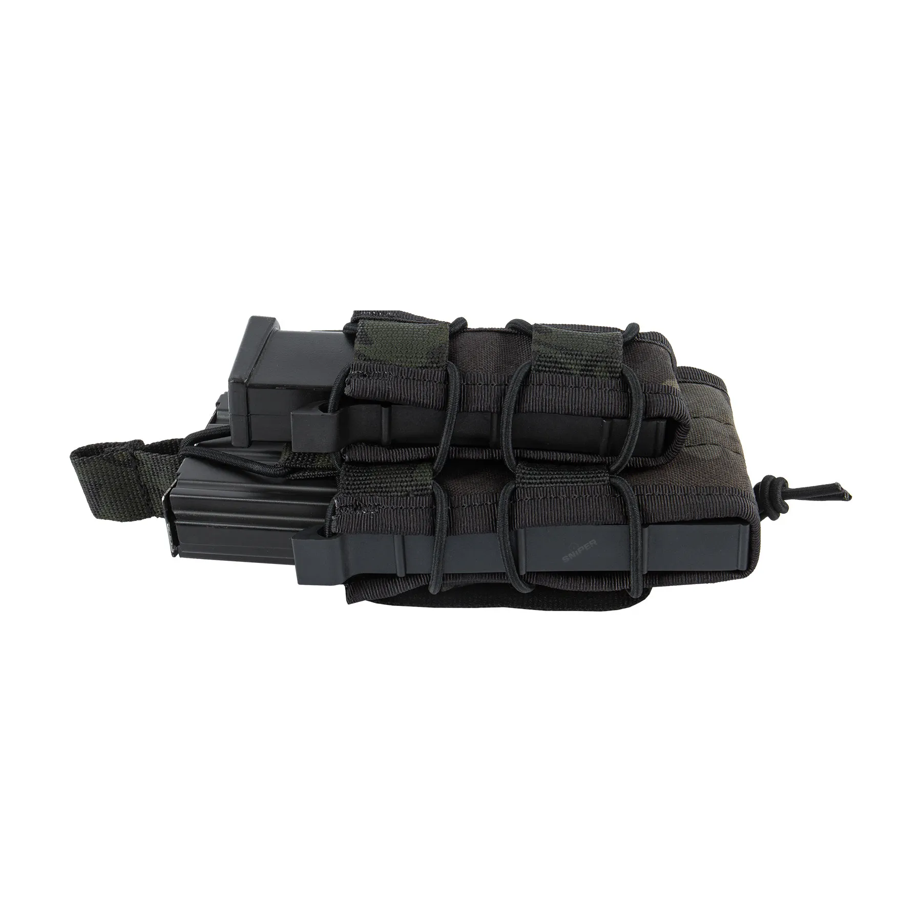 Triple Open Top Magazin Pouch, Multicam Black