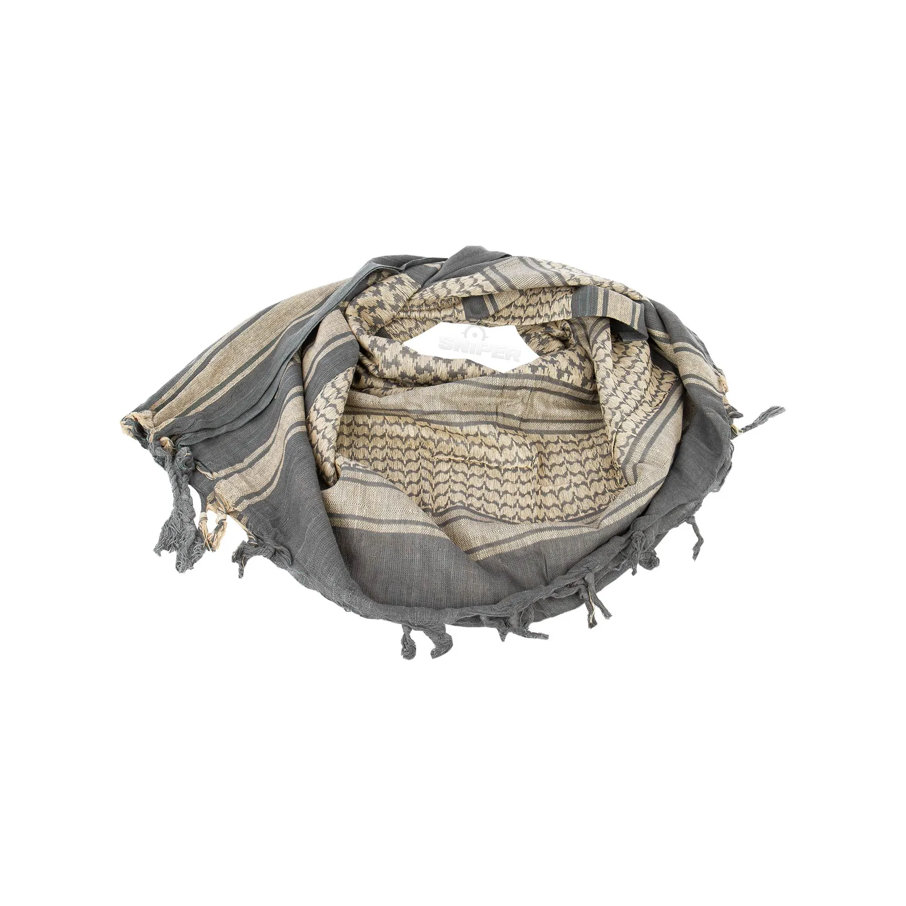 Shemag, Grey/Tan