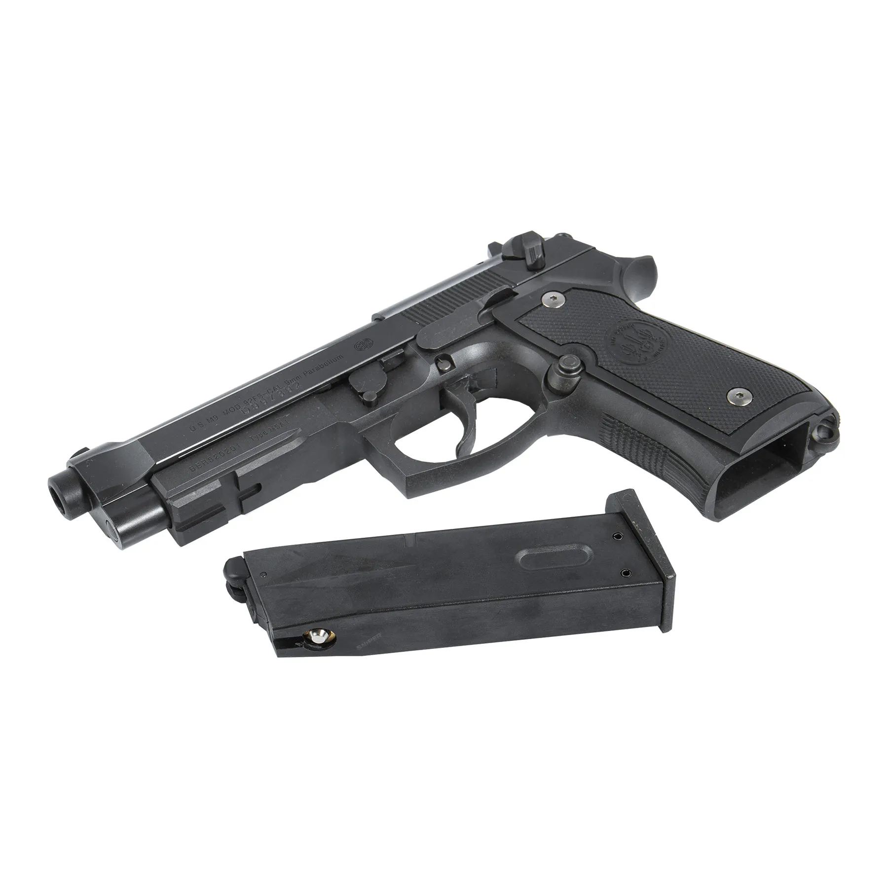 Tokyo Marui M9A1 Gas Blowback Pistol, Black