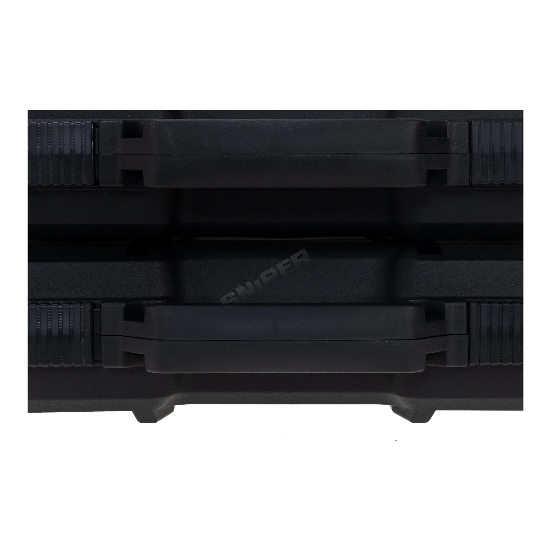 Reapo PnP Pistolen Waffenkoffer 29,5x26cm, Black Kofferset - Reapo Wavefoam Pistolen Waffenkoffer 29,5x26cm, Black