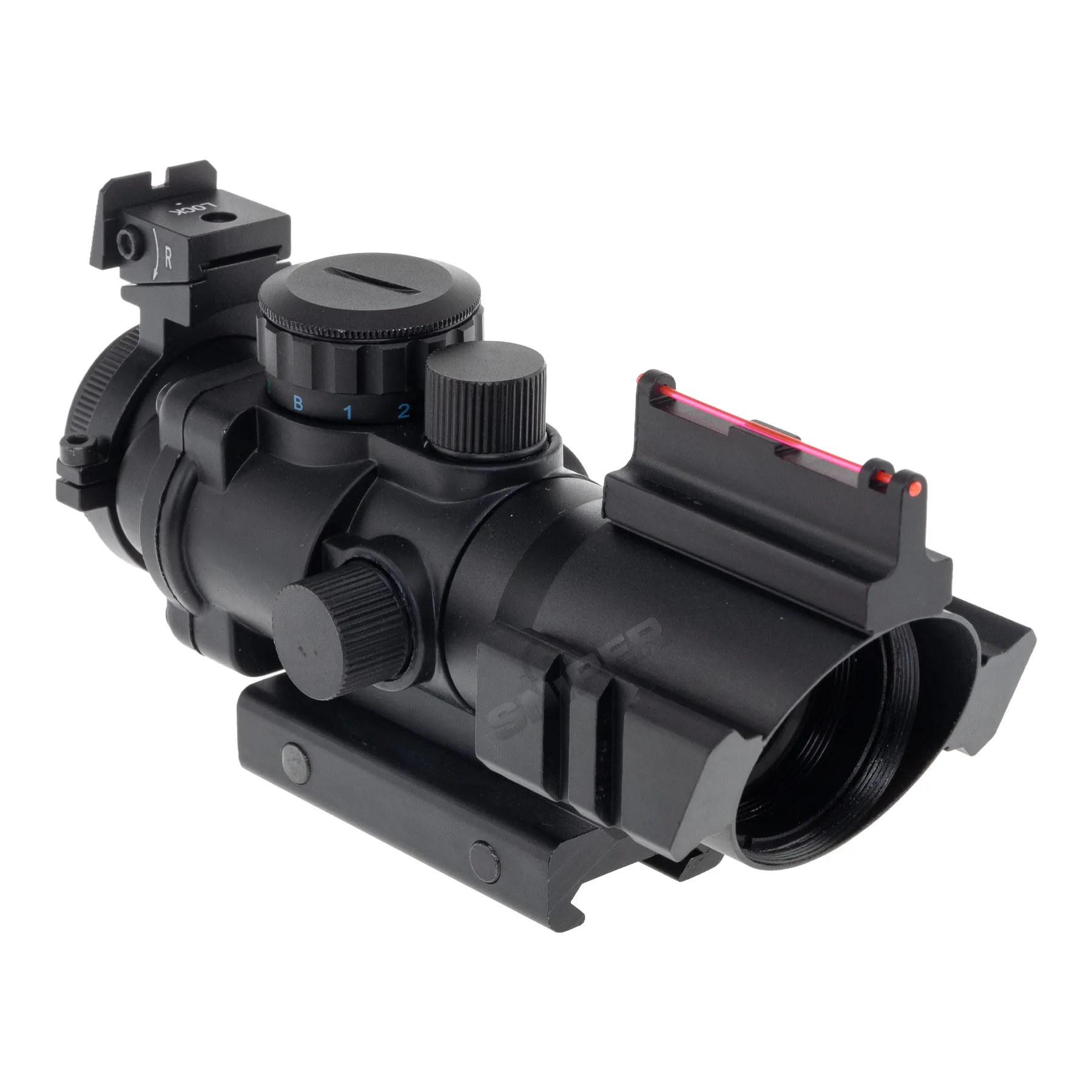 Reapo 4x32 Red Dot Scope, Black