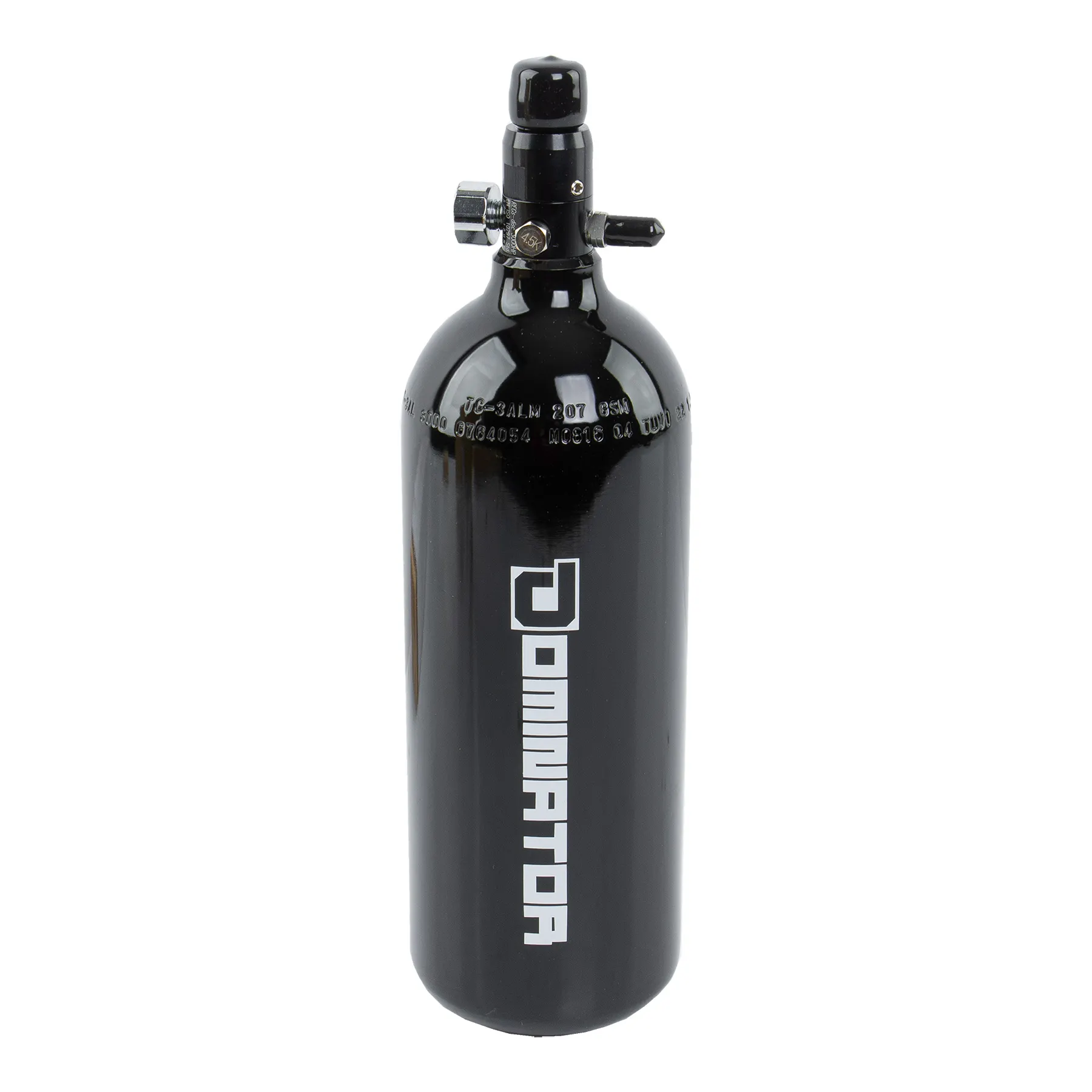 Dominator 1L HPA Aluminium Tank w/ 3000PSI Regulator Dominator 1L HPA Aluminium Tank w/ 3000PSI Regulator