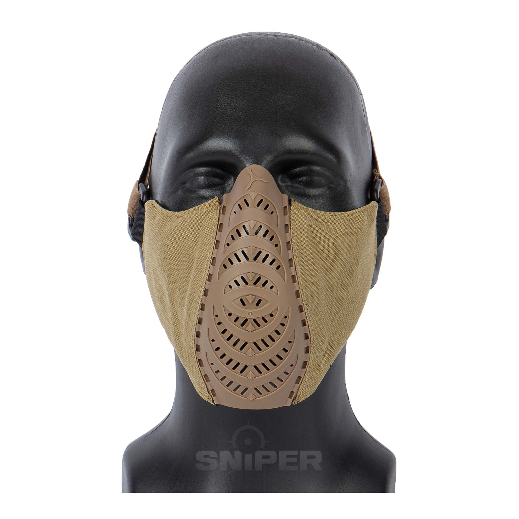 Half Face Mask V7, Tan