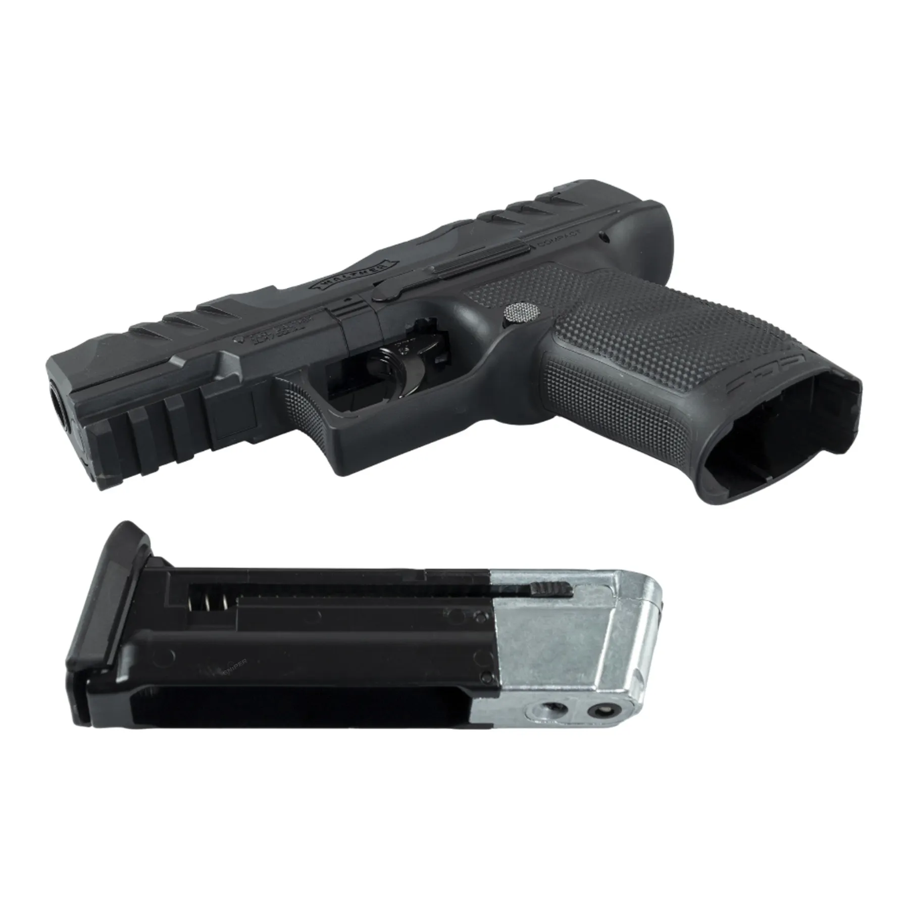 RAM Pistole T4E Walther PDP Compact 4" 43 Cal, Black RAM Pistole T4E Walther PDP Compact 4" 43 Cal, Black