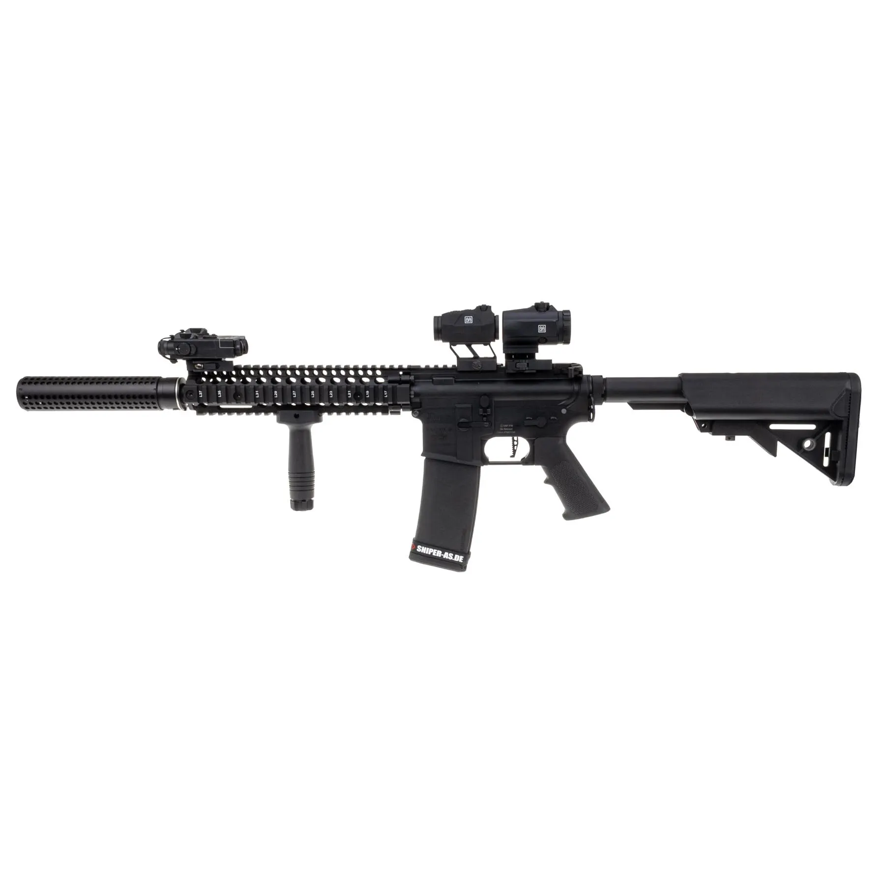 Prep my Airsoft - #2 Specna Arms SA-P19 Prime Daniel Defense MK18 w/ Aster ETU (S)AEG, Black