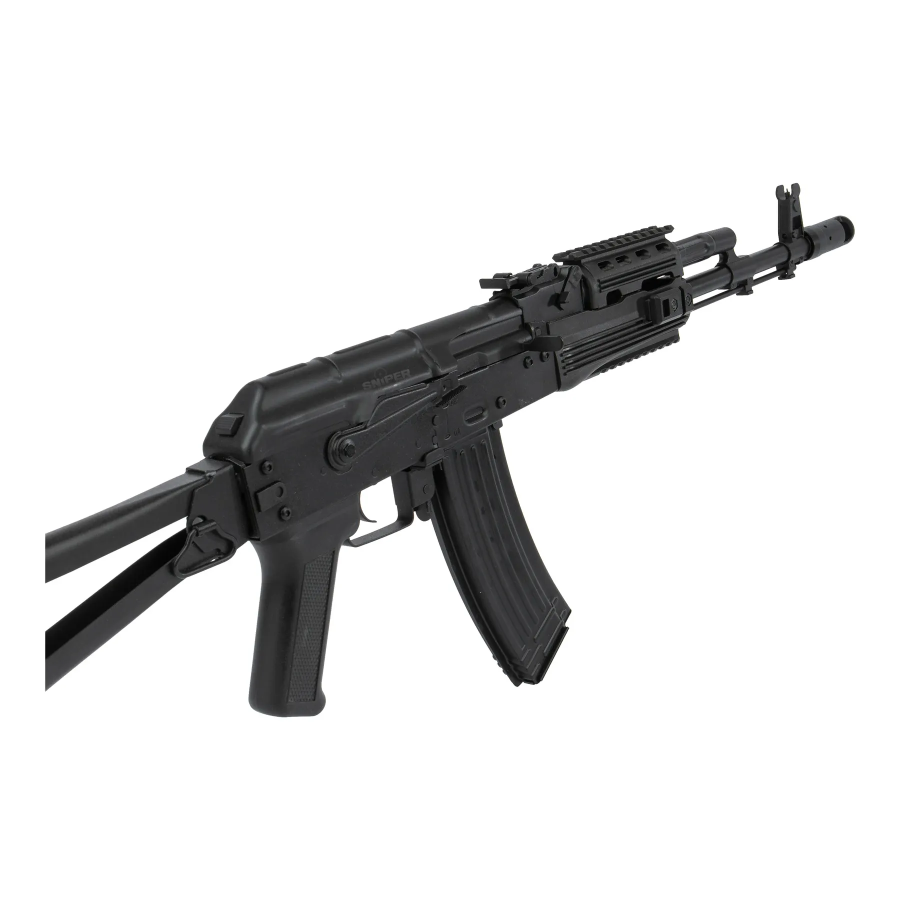 AKS74 Tactical Blowback (S)AEG, Black