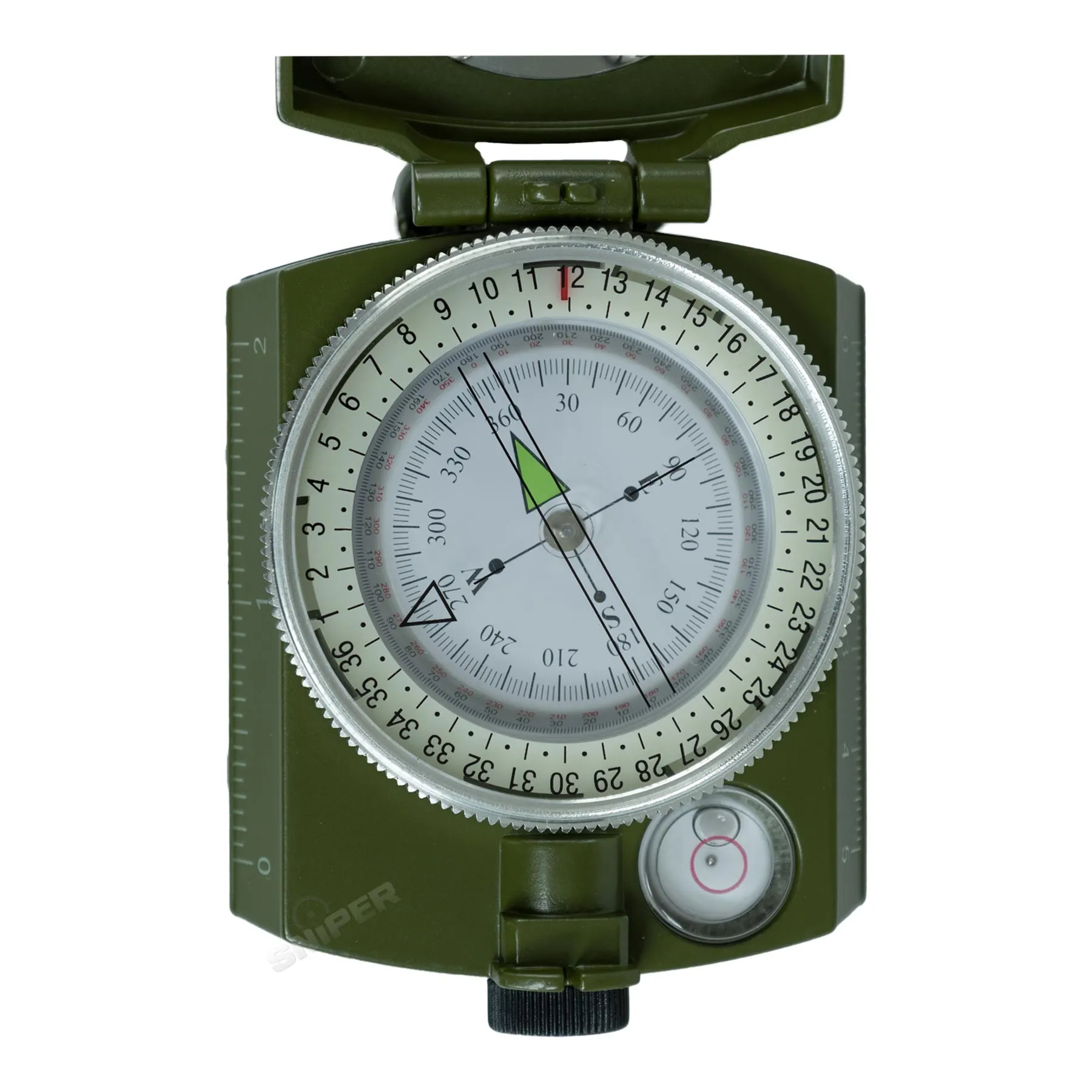 Fosco Ultimate Kompass, Green