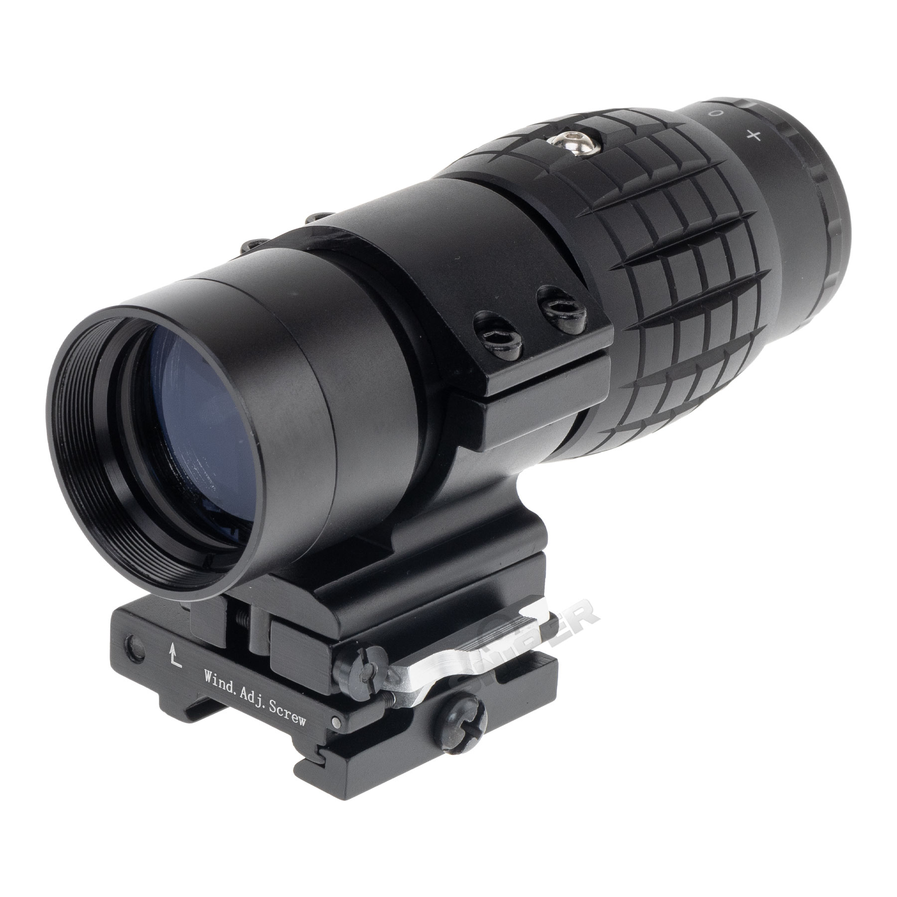 Reapo R551 Holo Red Dot Visier w/ 3x Magnifier, Black
