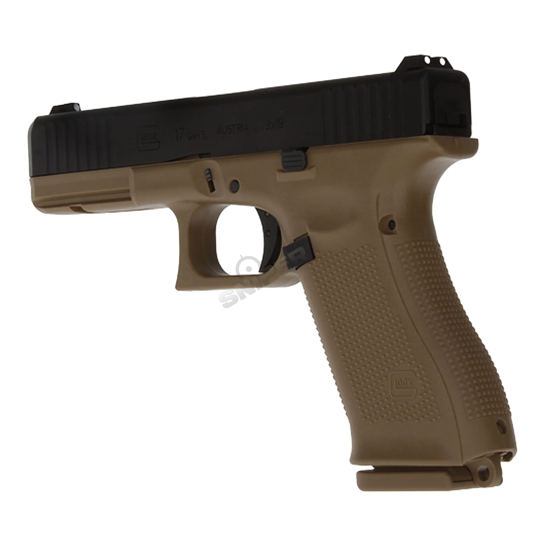 Bundle Deal - Glock 17 Gen 5 GBB Softair Pistole, French Army