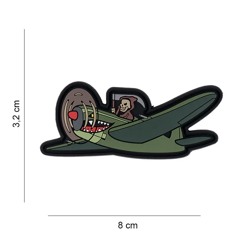 Patch 3D PVC Warhawk With Grim Reaper 