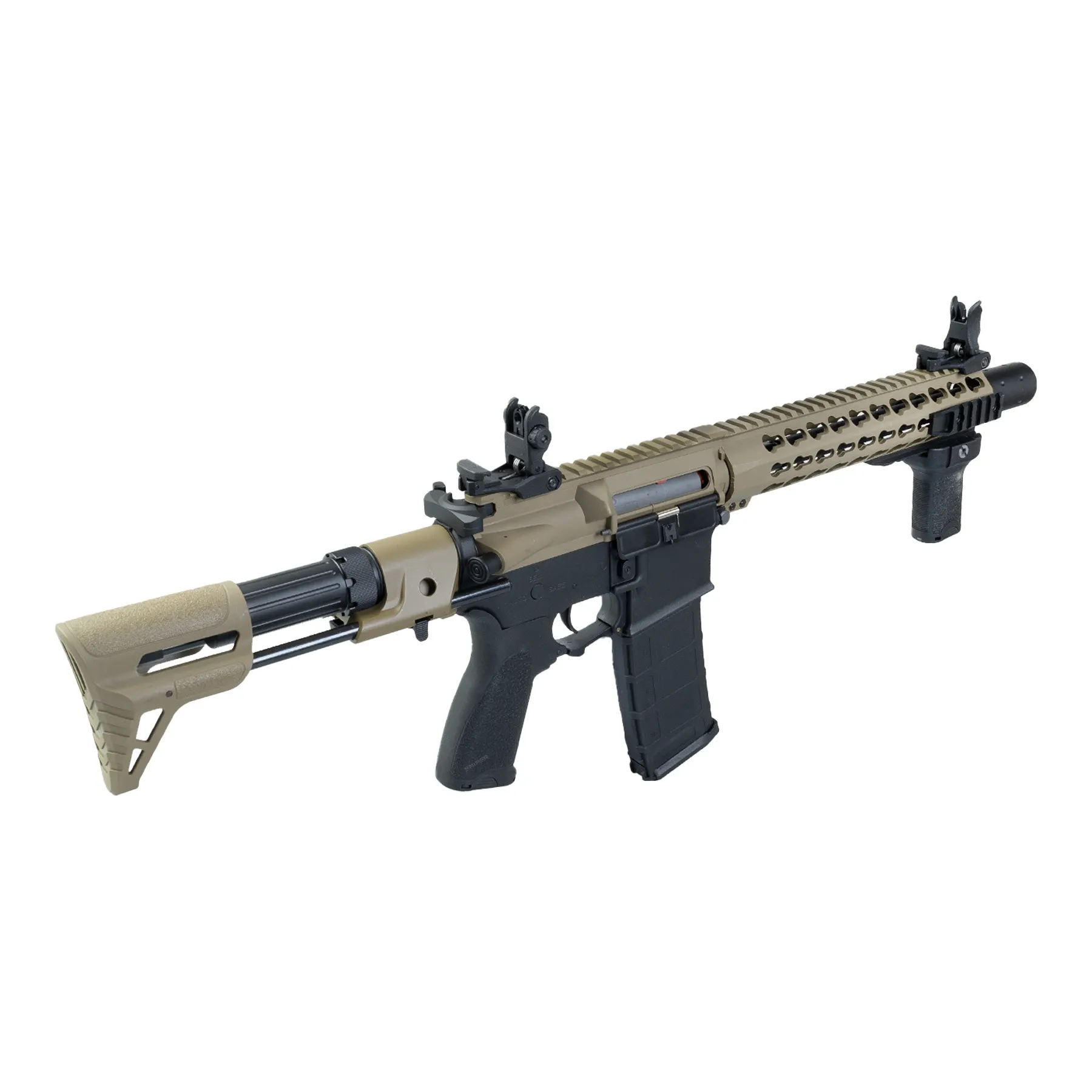 M4 Gen.2 w/ Silencer ETU+MOSFET (S)AEG, Half Tan
