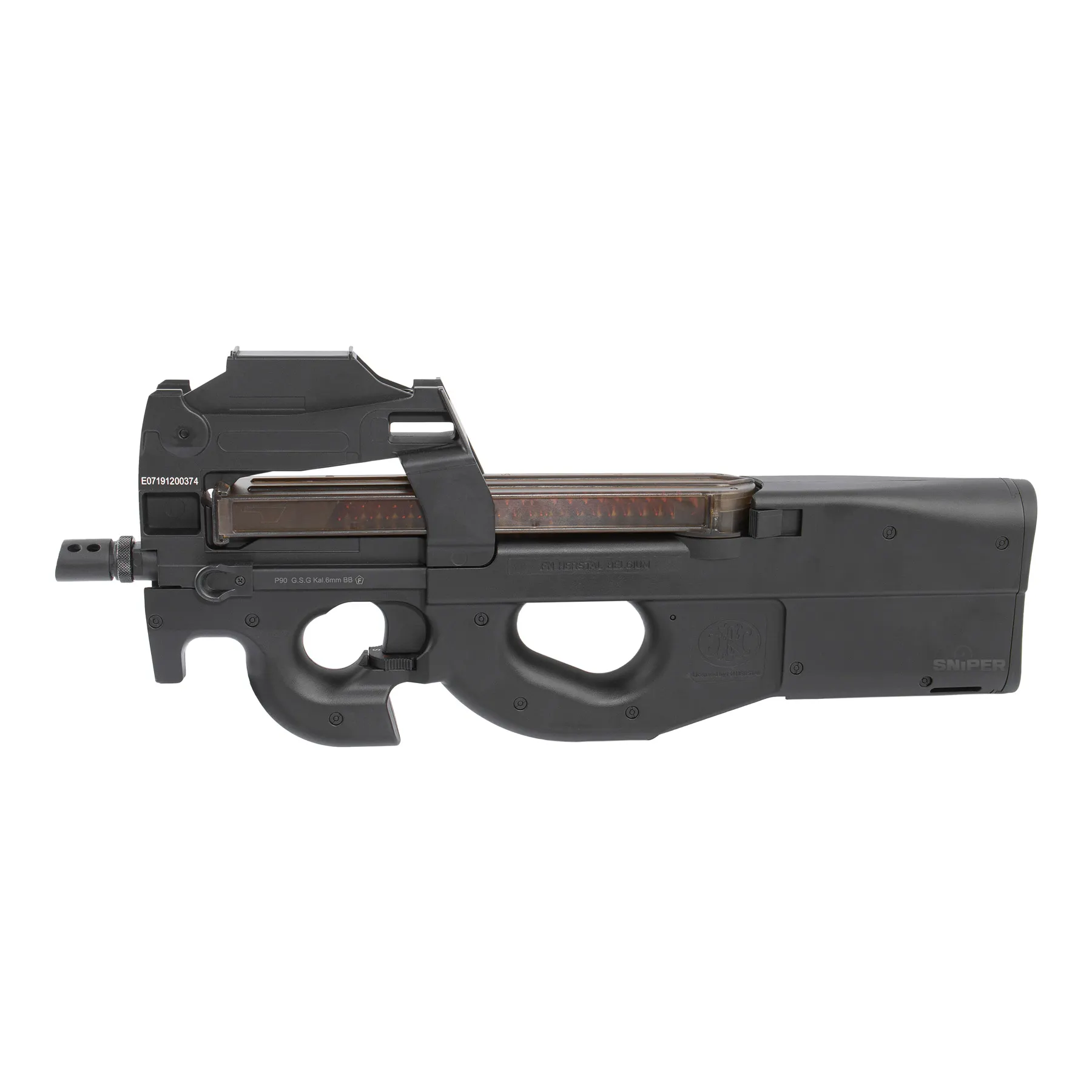 FN P90 Standard, (S)AEG, Black