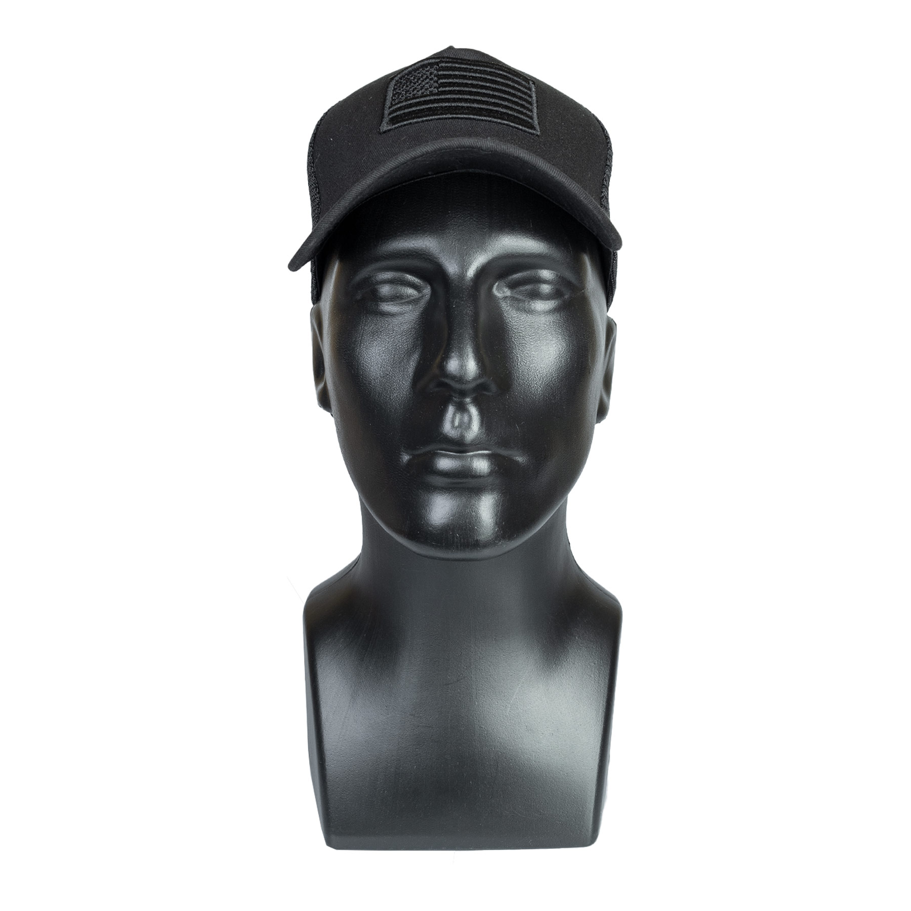 Reapo Baseball Trucker Mesh Cap America, Black