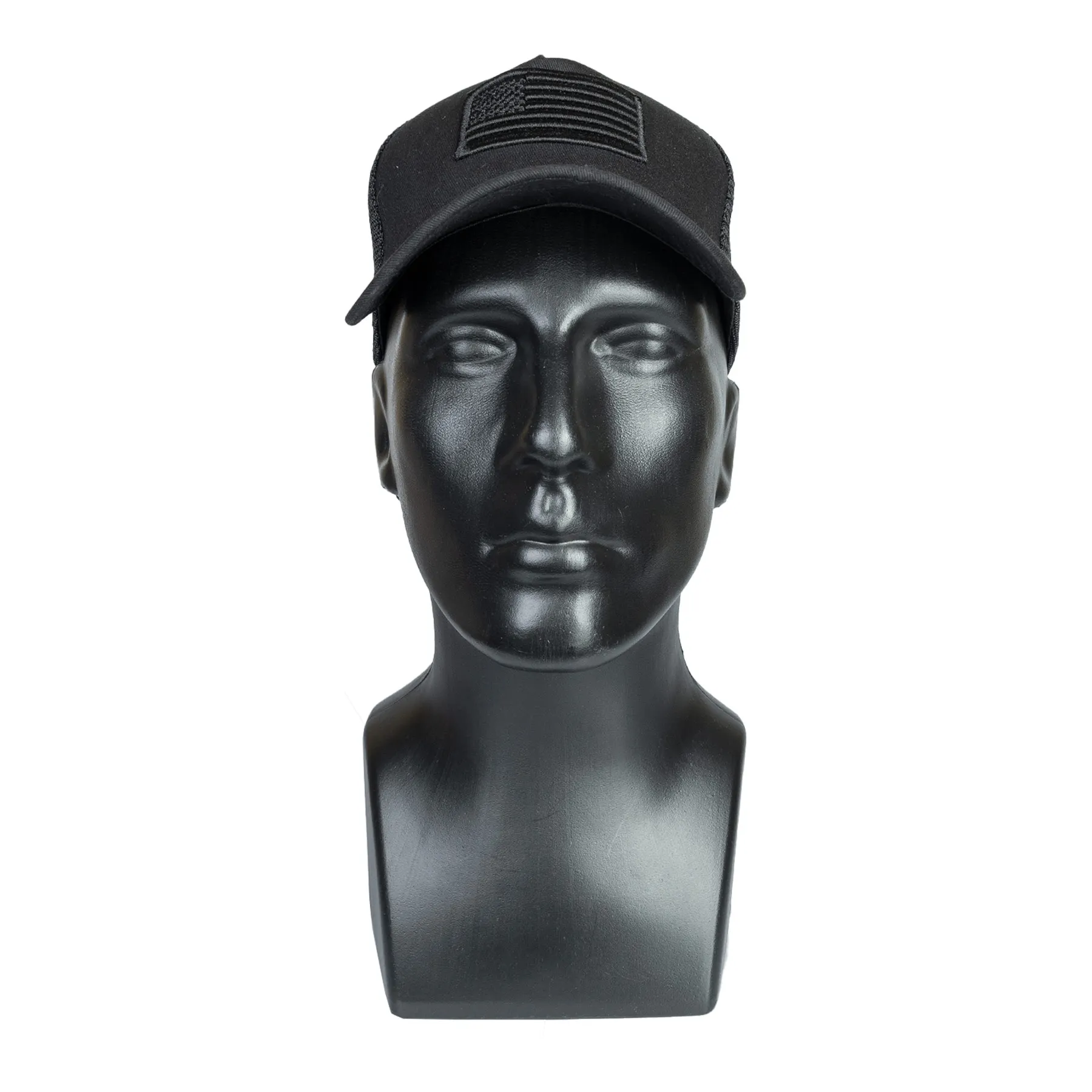 Reapo Baseball Trucker Mesh Cap America, Black Reapo Baseball Trucker Mesh Cap America, Black