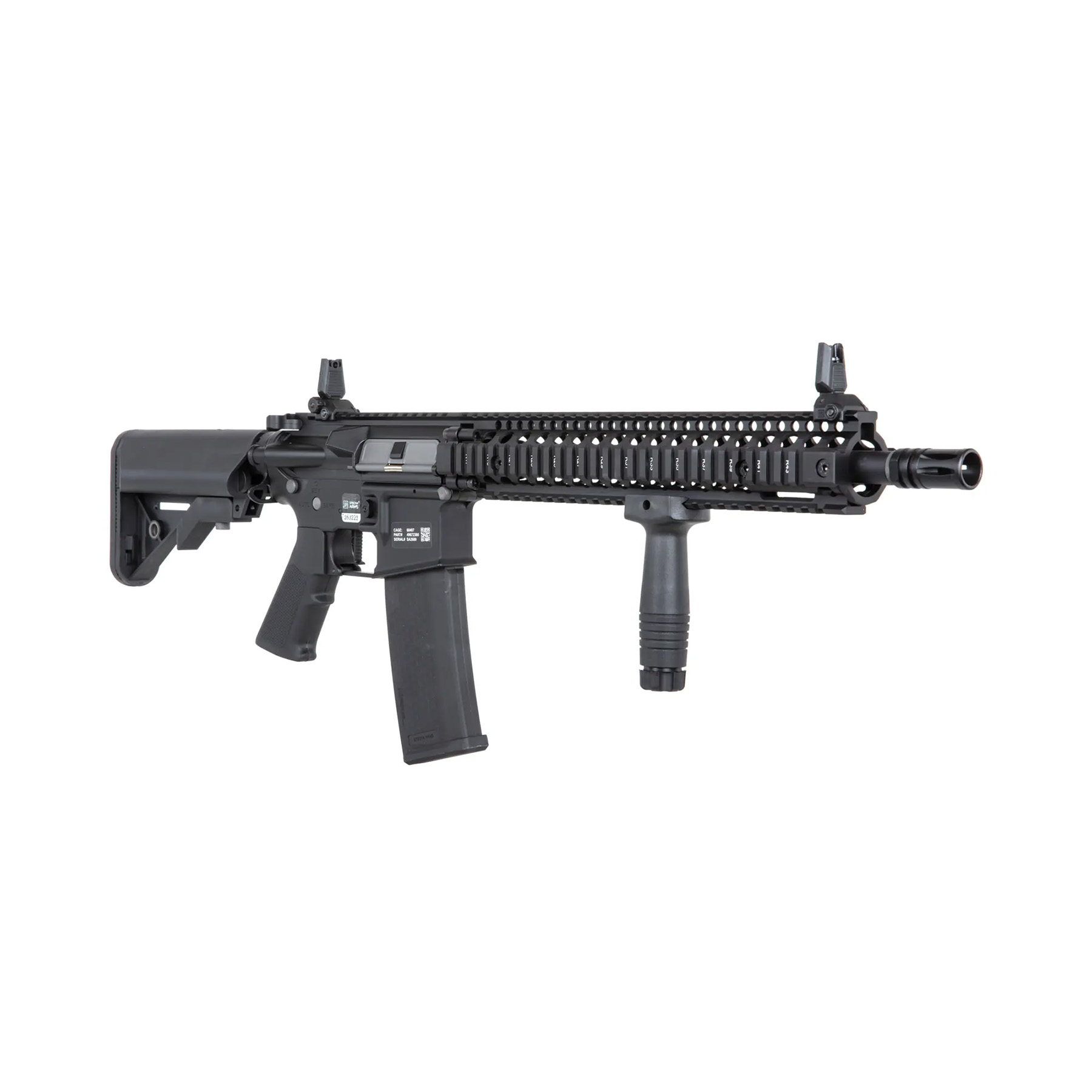 Specna Arms SA-P26 Prime Daniel Defense MK18 w/ Aster ETU (S)AEG, Black