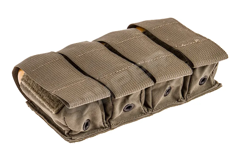 Quad 40mm Shell Velcro Pouch, Ranger Green