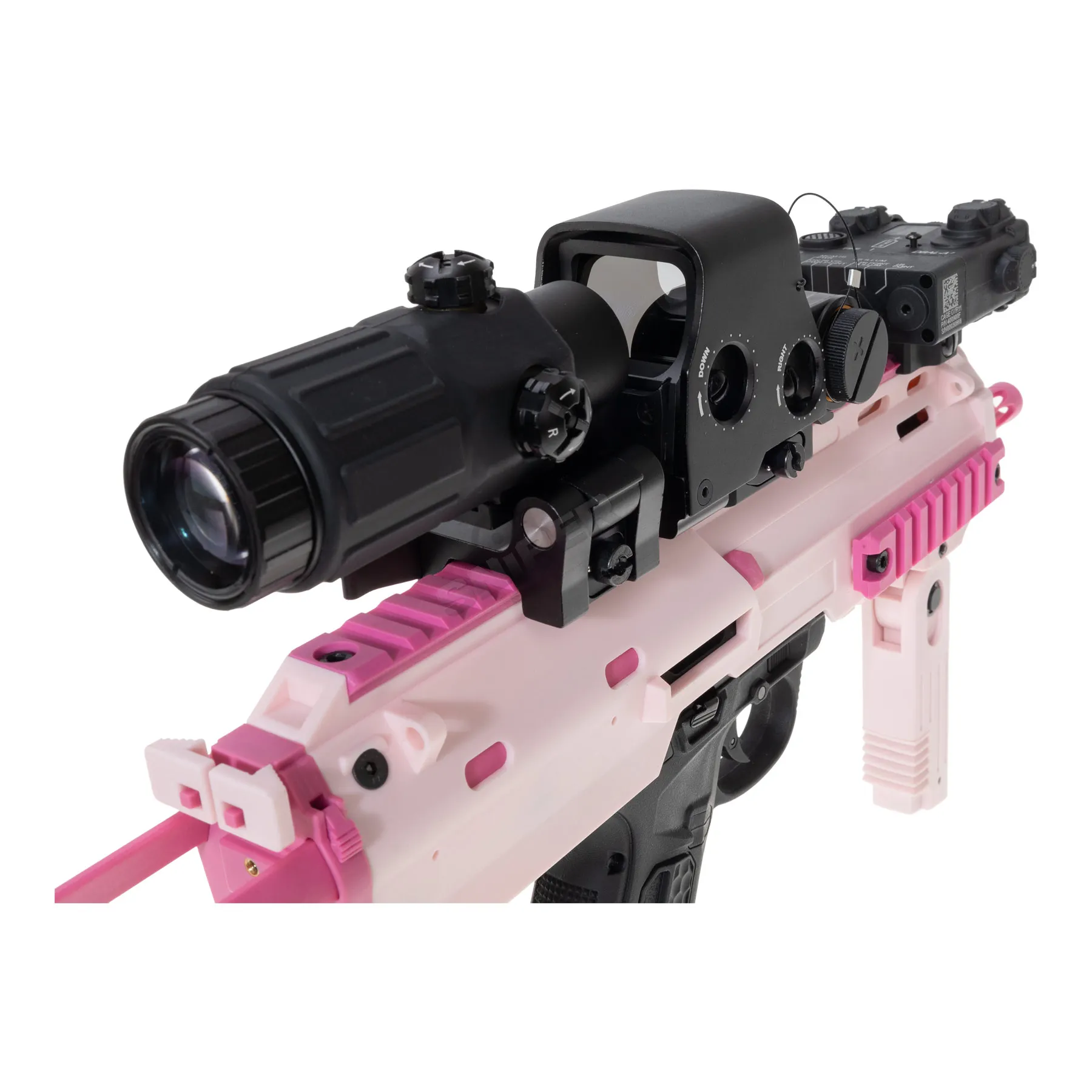 Prep my Airsoft - Action Army AAP 01 Assassin GBB Softair Pistole, Black/Pink Ultra