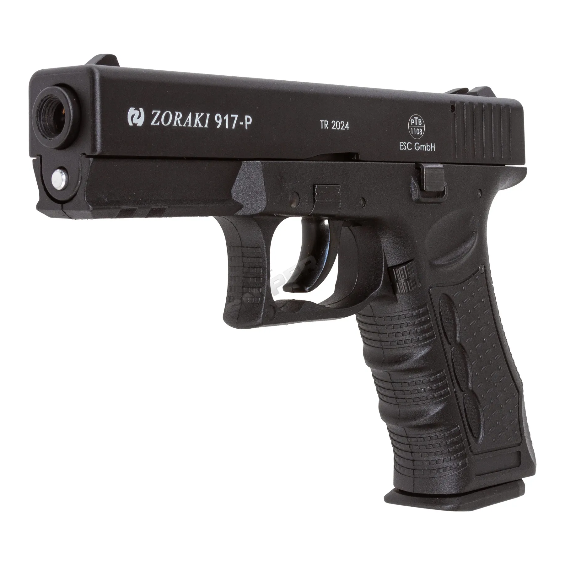 Zoraki 917 9mm P.A.K. Schreckschusspistole, Black