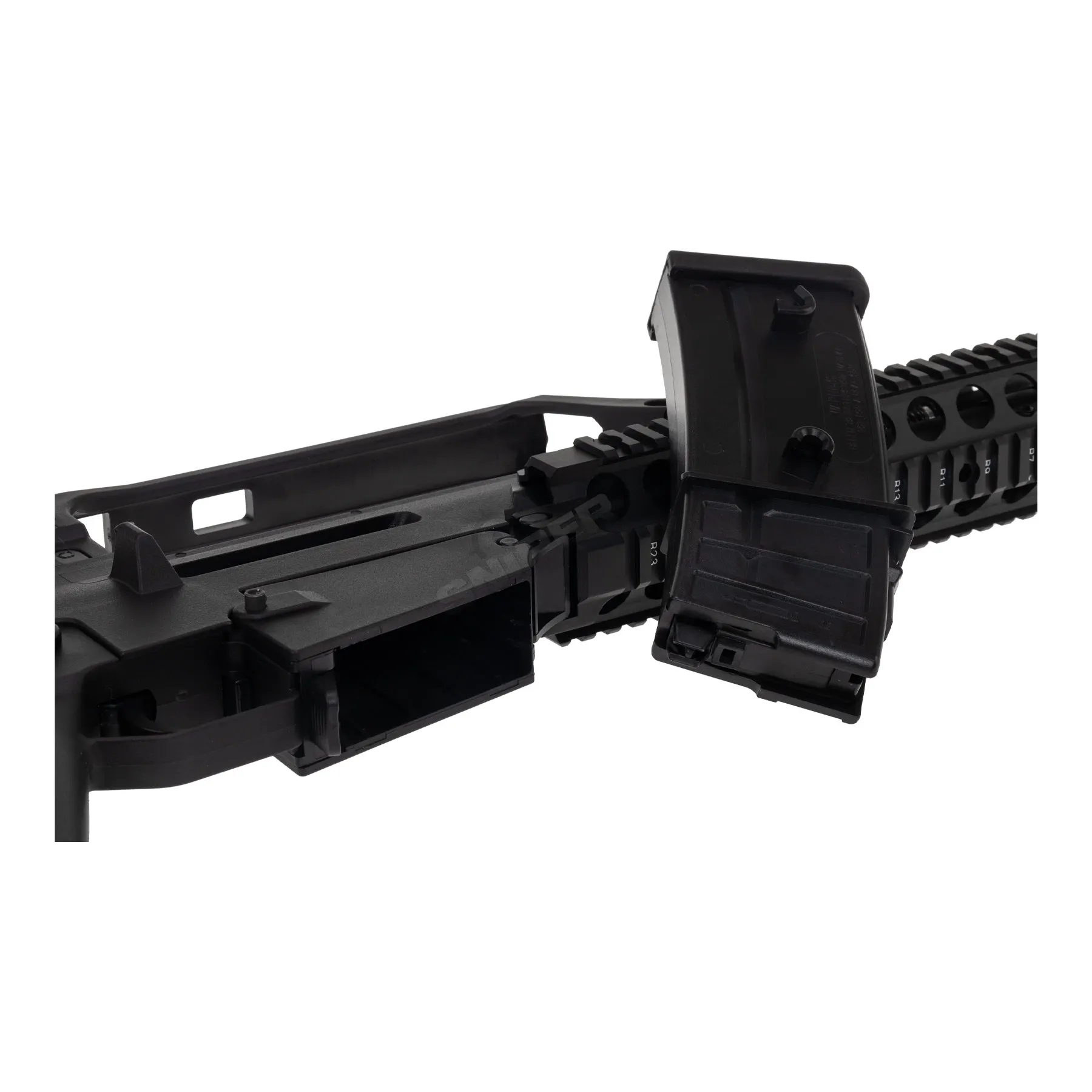 Reapo RG6 Special Unit RIS Version GBB Rifle, Black
