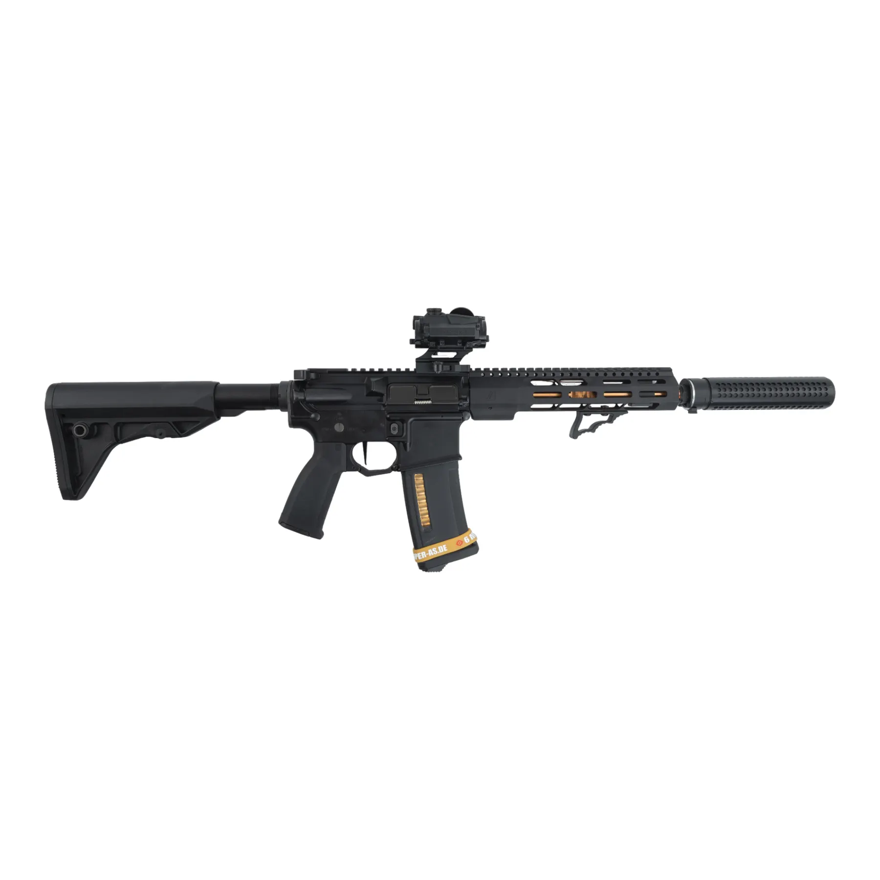 Prep my Airsoft - SAC x PTS ZEV Core Elite SBR 10,5" (S)AEG, black Prep my Airsoft - SAC x PTS ZEV Core Elite SBR 10,5" (S)AEG, black