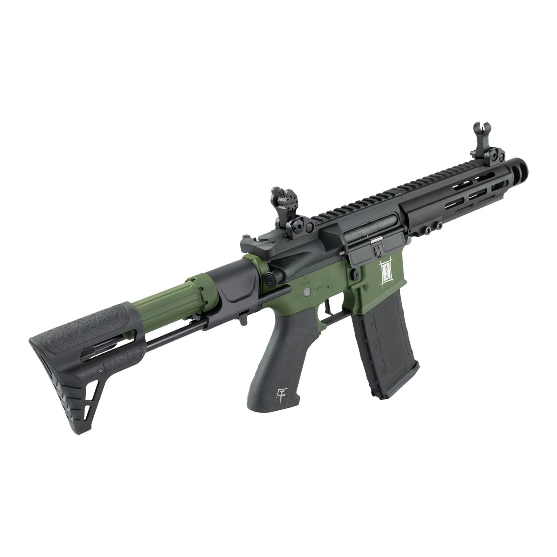 Saigo Defense Bushido Rei ETU M4 (S)AEG, OD
