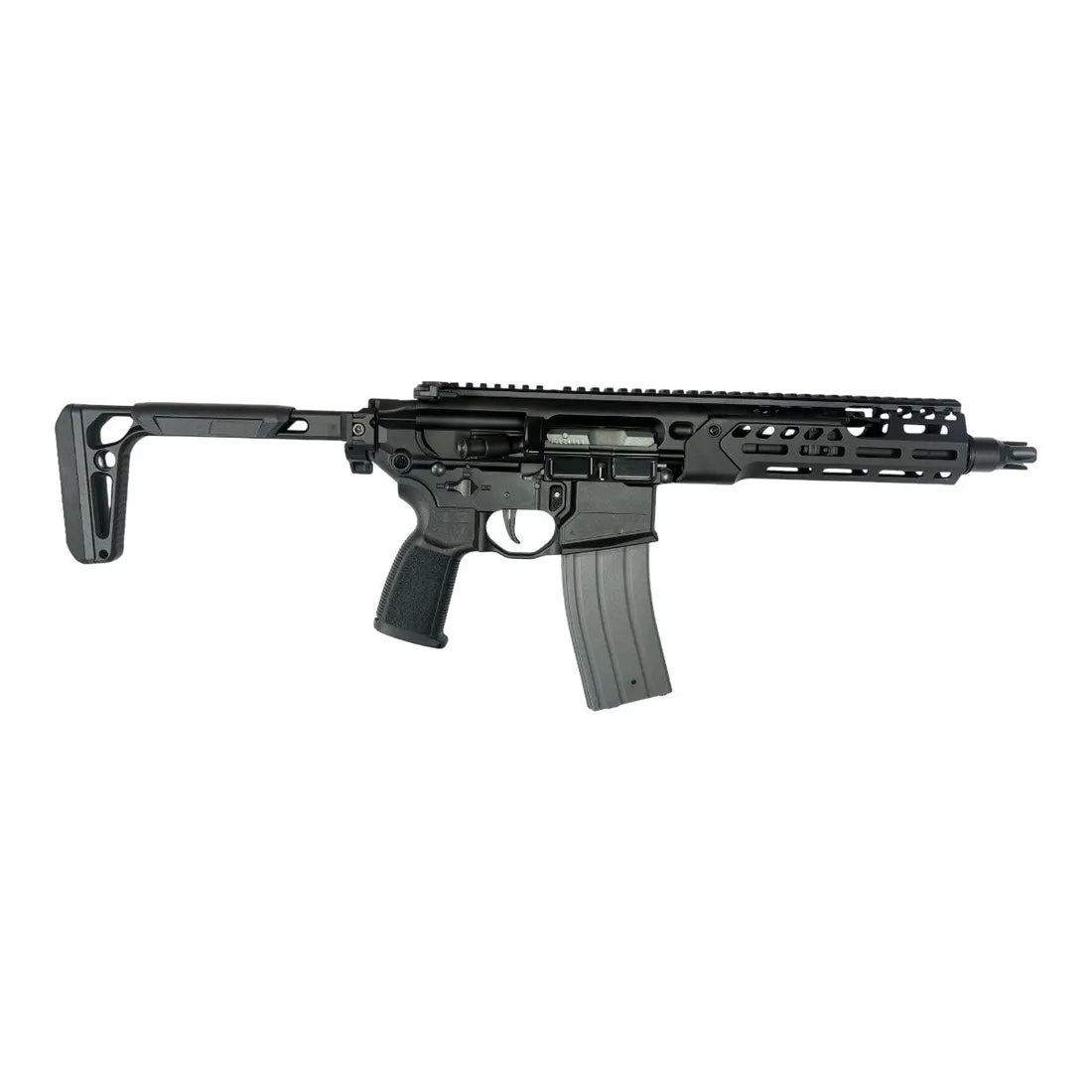 Well Pro WCX M4 MWS GBB 8" Airsoft Rifle , Black
