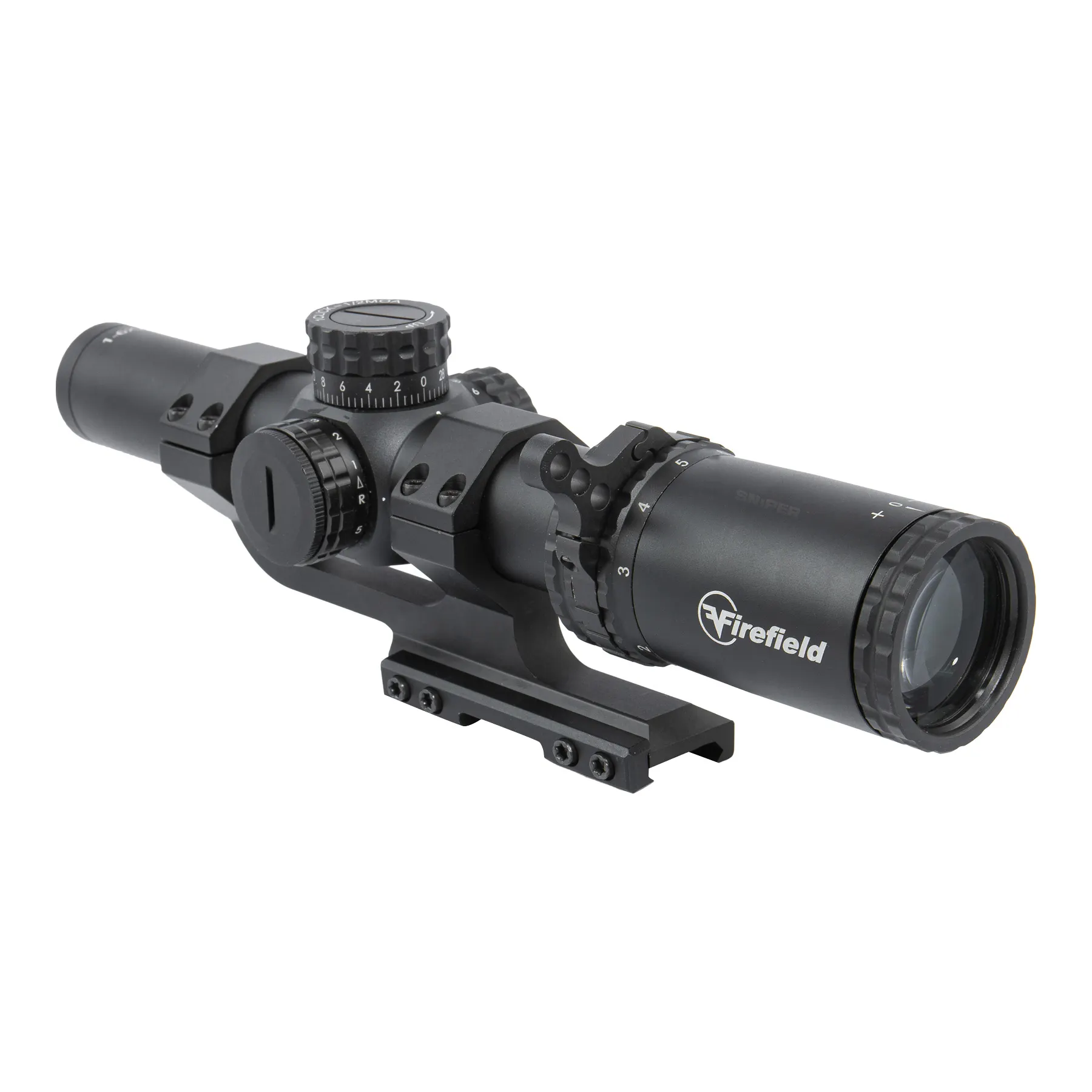 Rapid Strike 1-6x24 Zielfernrohr SFP Kit, Black Rapid Strike 1-6x24 Zielfernrohr SFP Kit, Black