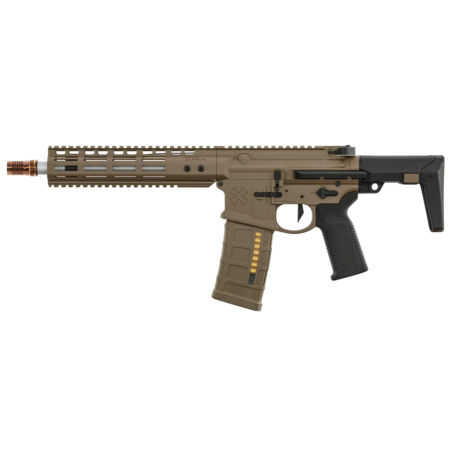EMG Noveske MWS Ghetto Blaster 9" GBB, FDE