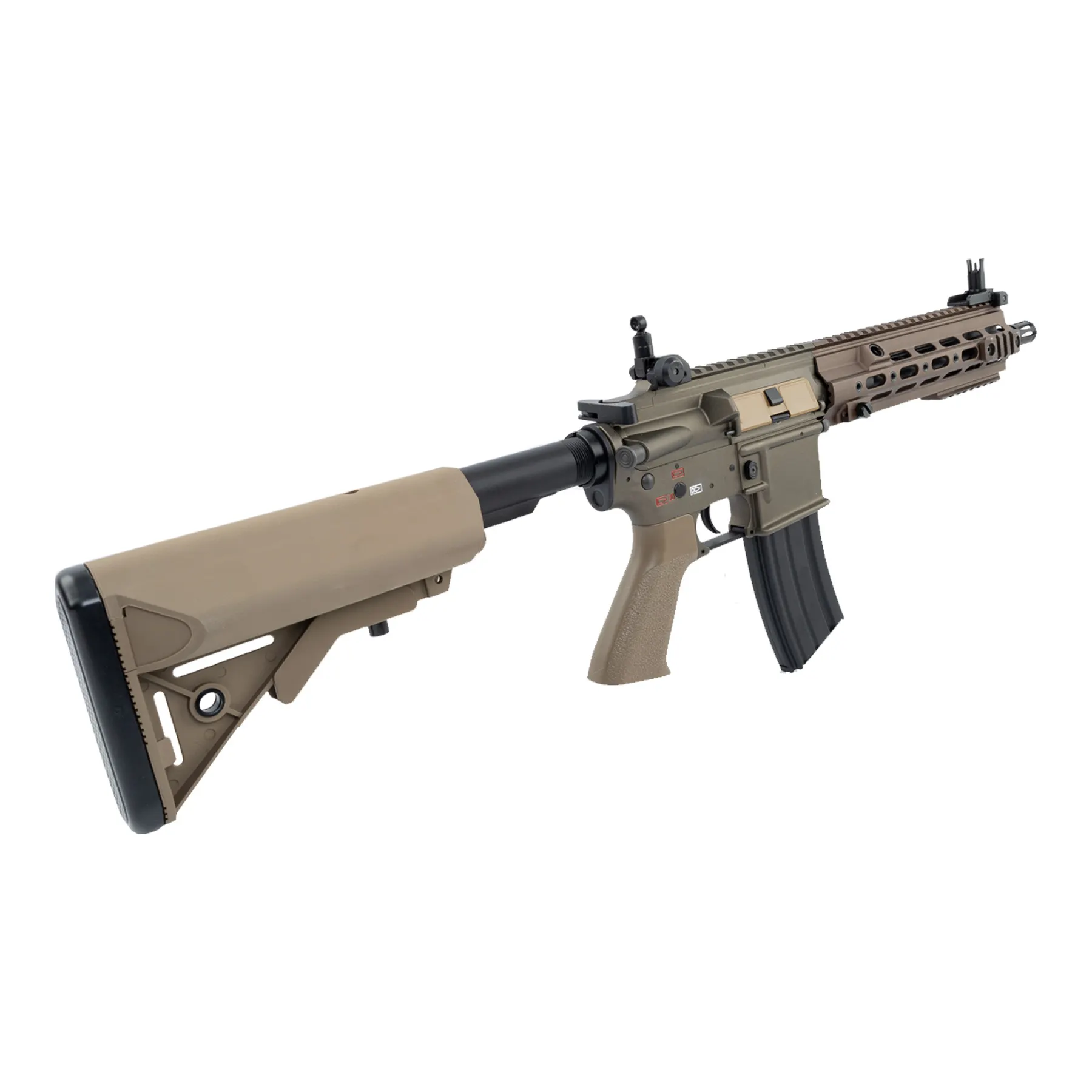 Double Bell DB16 10" AEG < 0,5 Joule Softair Gewehr, Tan